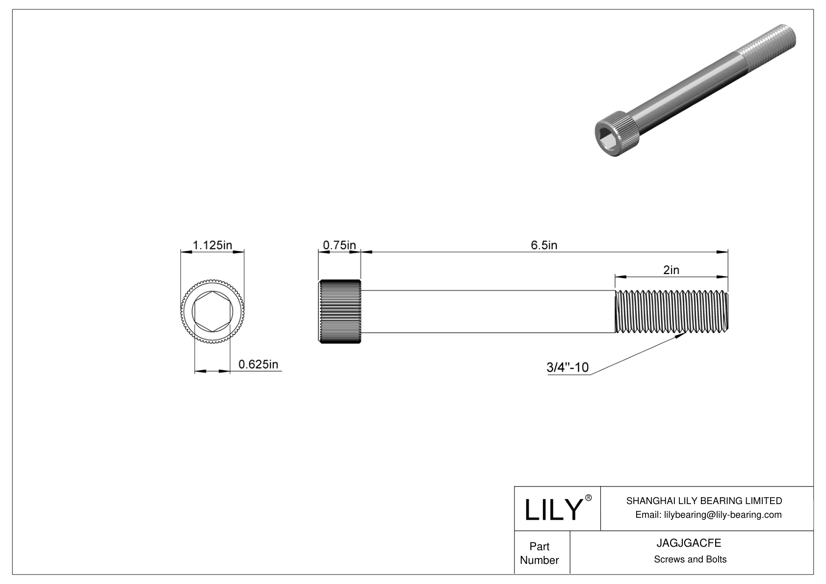 JAGJGACFE 18-8 不锈钢内六角螺钉 cad drawing