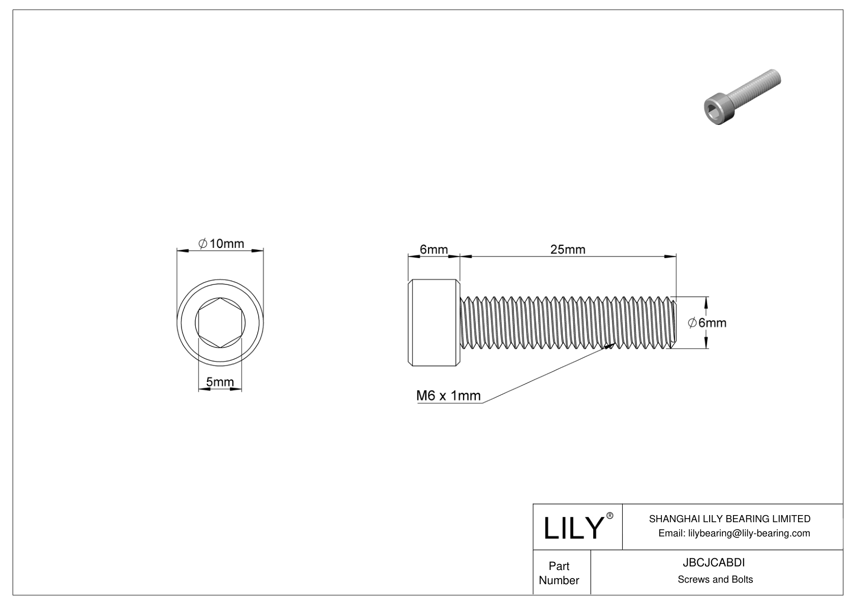 JBCJCABDI 18-8 不锈钢内六角螺钉 cad drawing