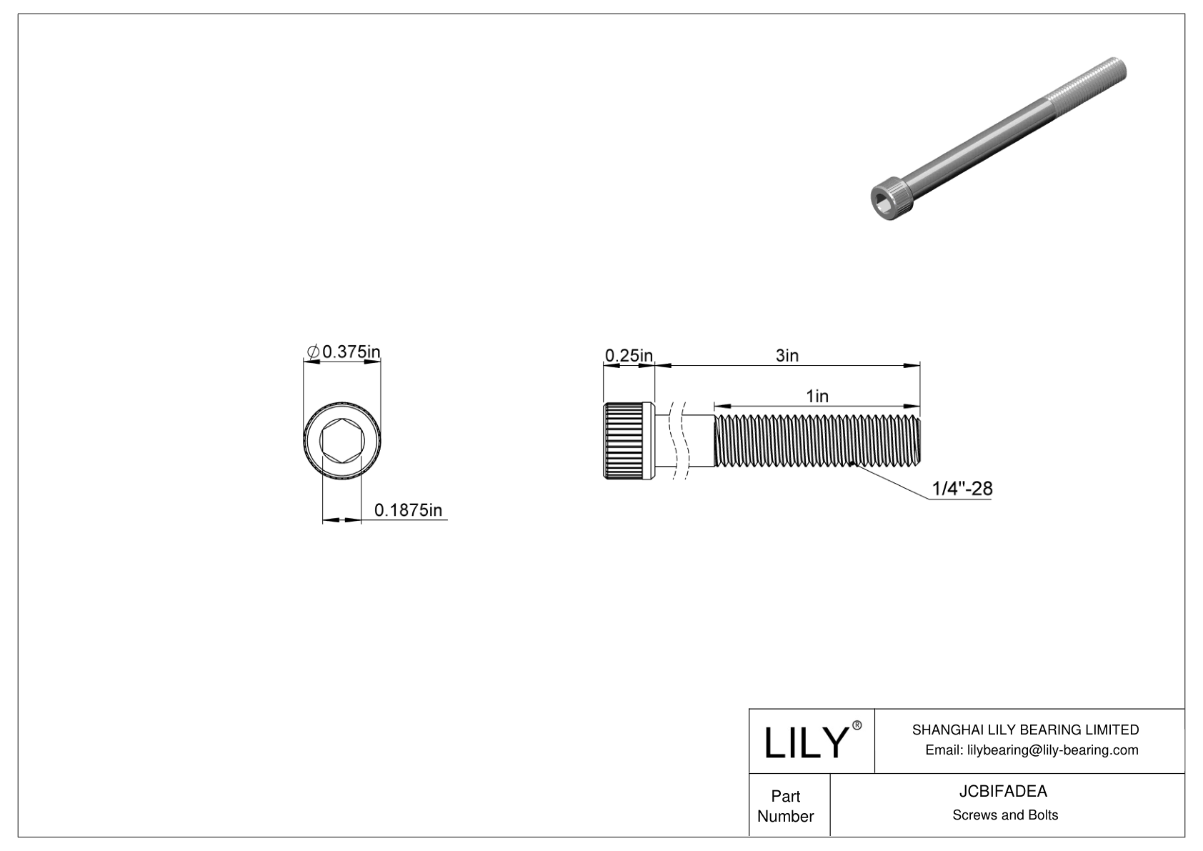 JCBIFADEA Tornillos de cabeza cilíndrica de acero inoxidable 316 superresistentes a la corrosión cad drawing