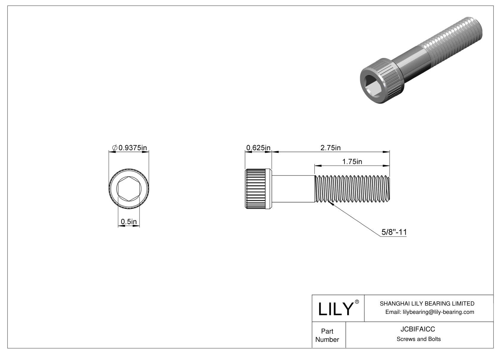 JCBIFAICC Tornillos de cabeza cilíndrica de acero inoxidable 316 superresistentes a la corrosión cad drawing