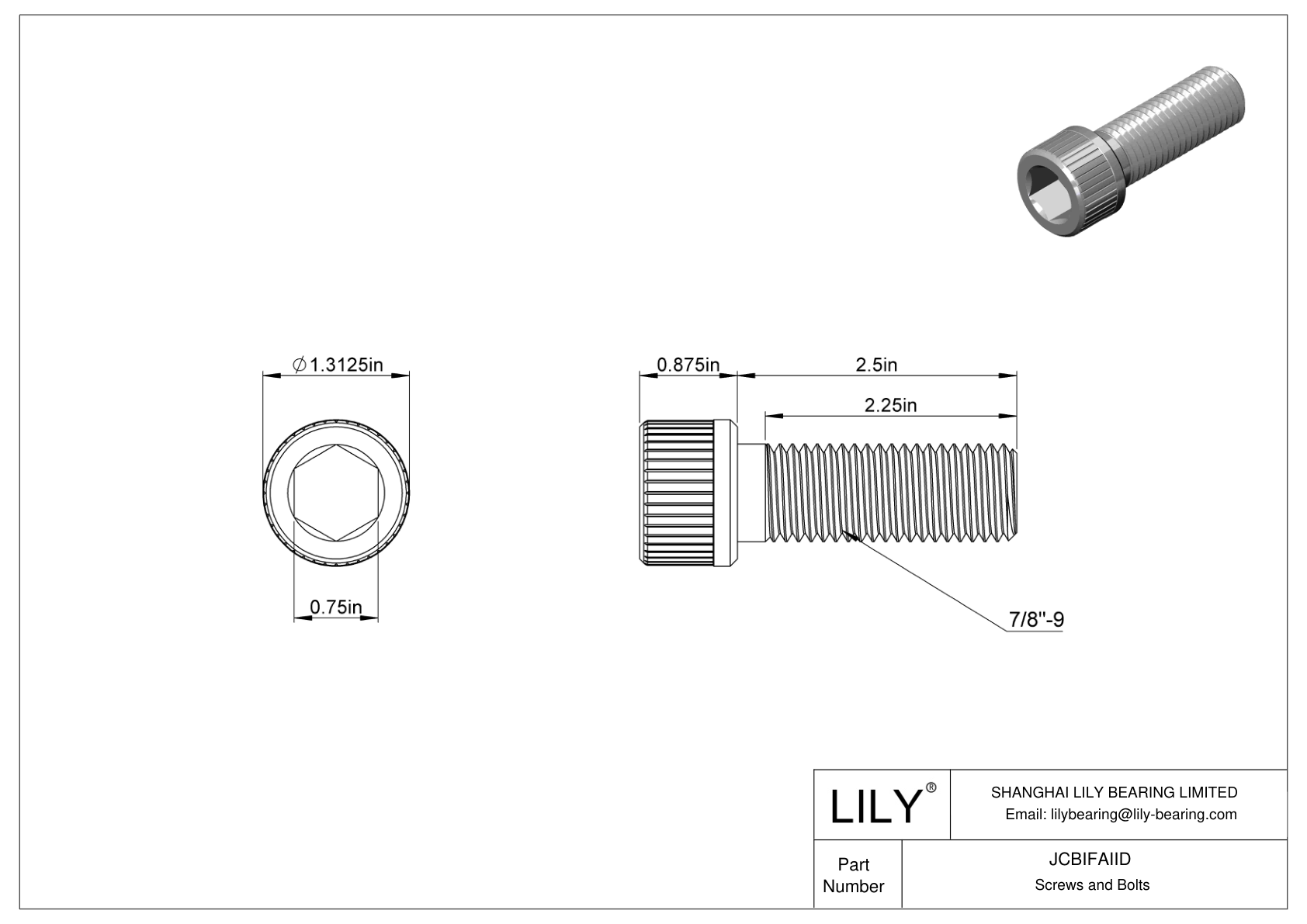 JCBIFAIID Tornillos de cabeza cilíndrica de acero inoxidable 316 superresistentes a la corrosión cad drawing