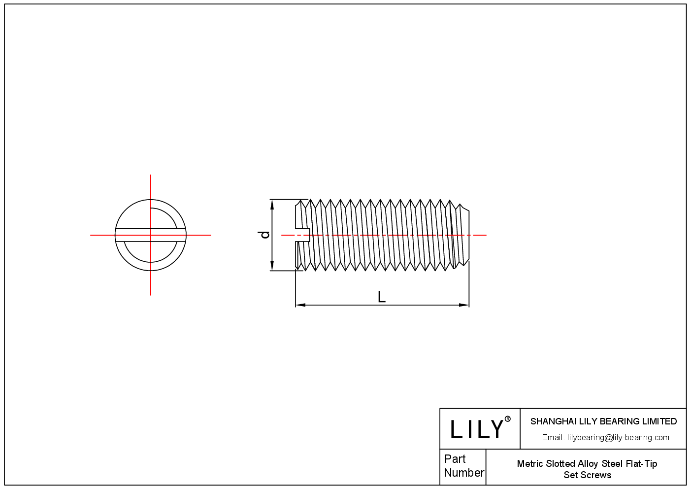 JCAJIABEF 公制开槽合金钢平端紧定螺钉 cad drawing