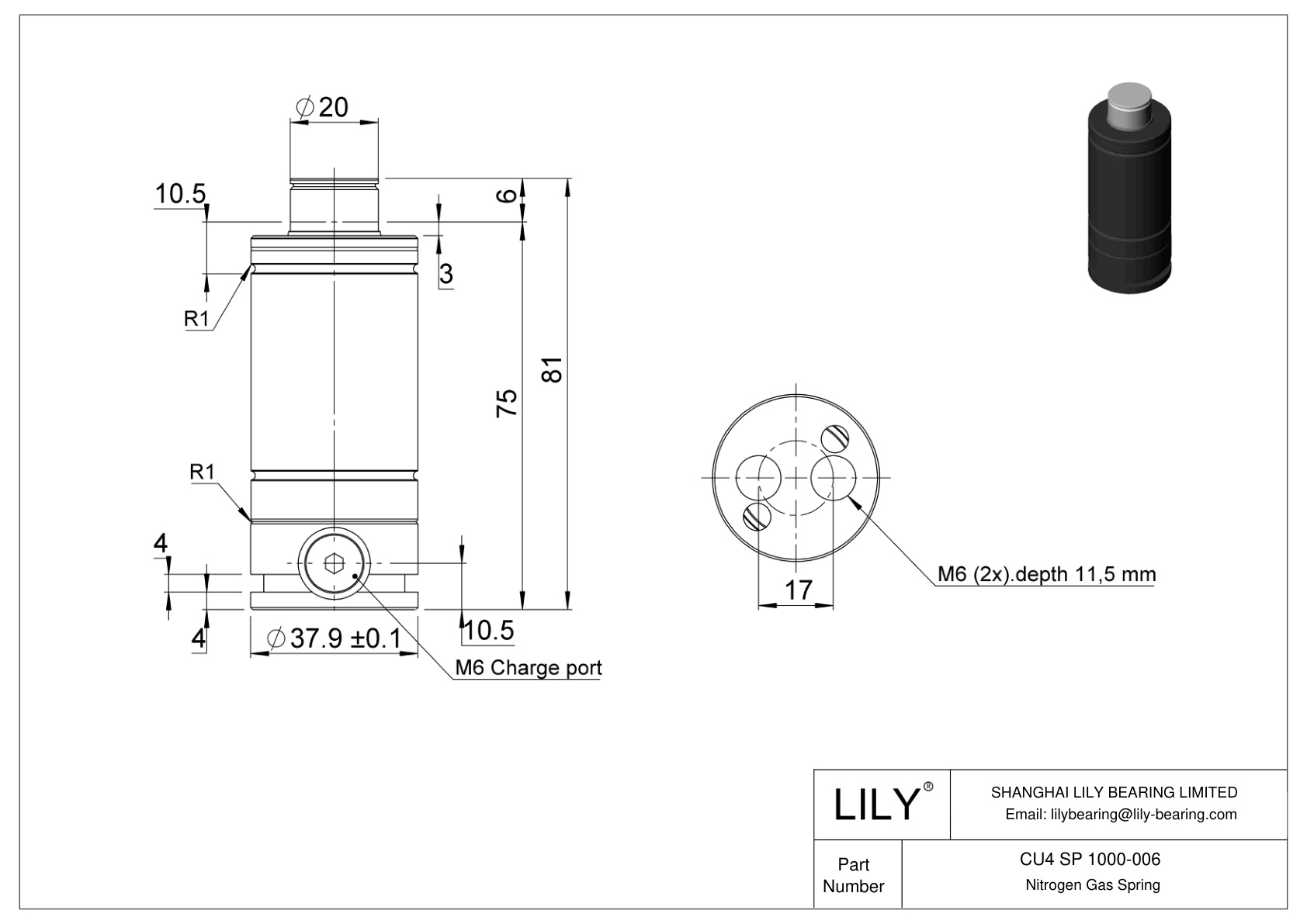 CU4 SP 1000-006 CU4 SP cad drawing