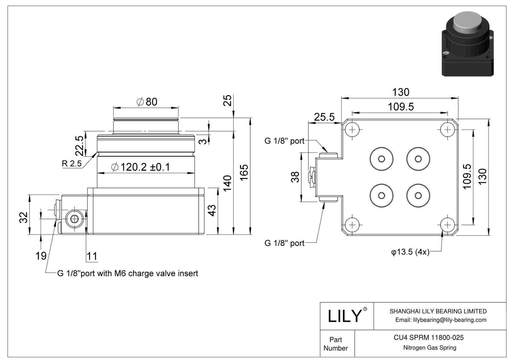 CU4 SPRM 11800-025 CU4 SPRM cad drawing