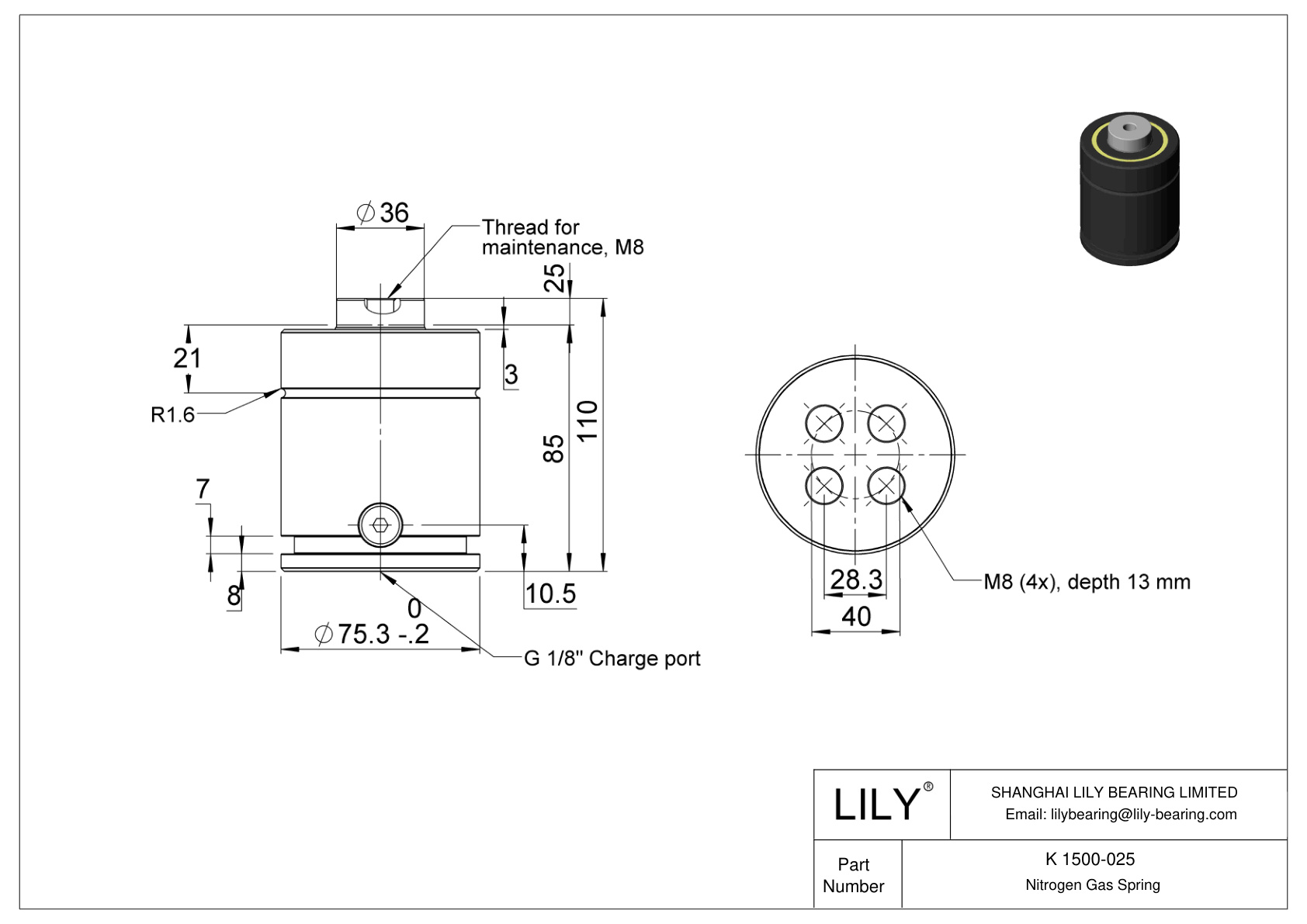 K 1500-025 K cad drawing