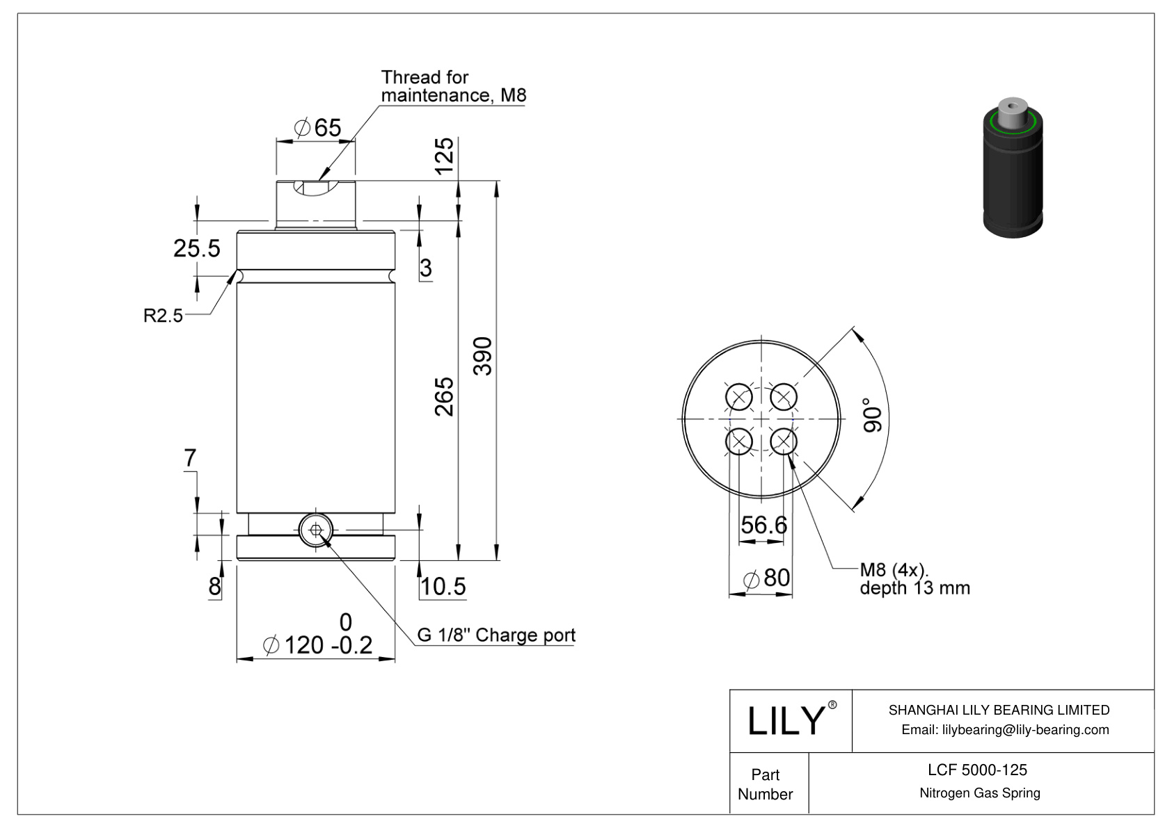 LCF 5000-125 LCF cad drawing