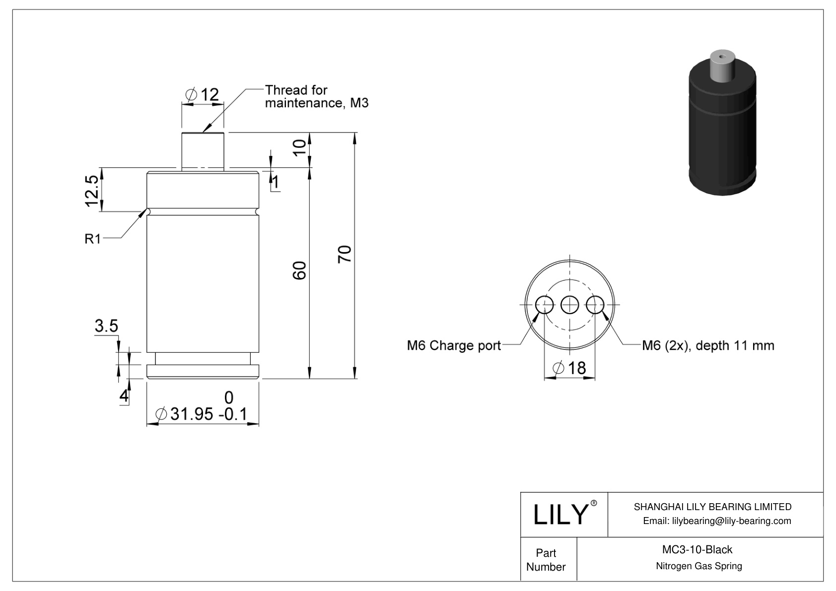 MC3-10-Black M cad drawing