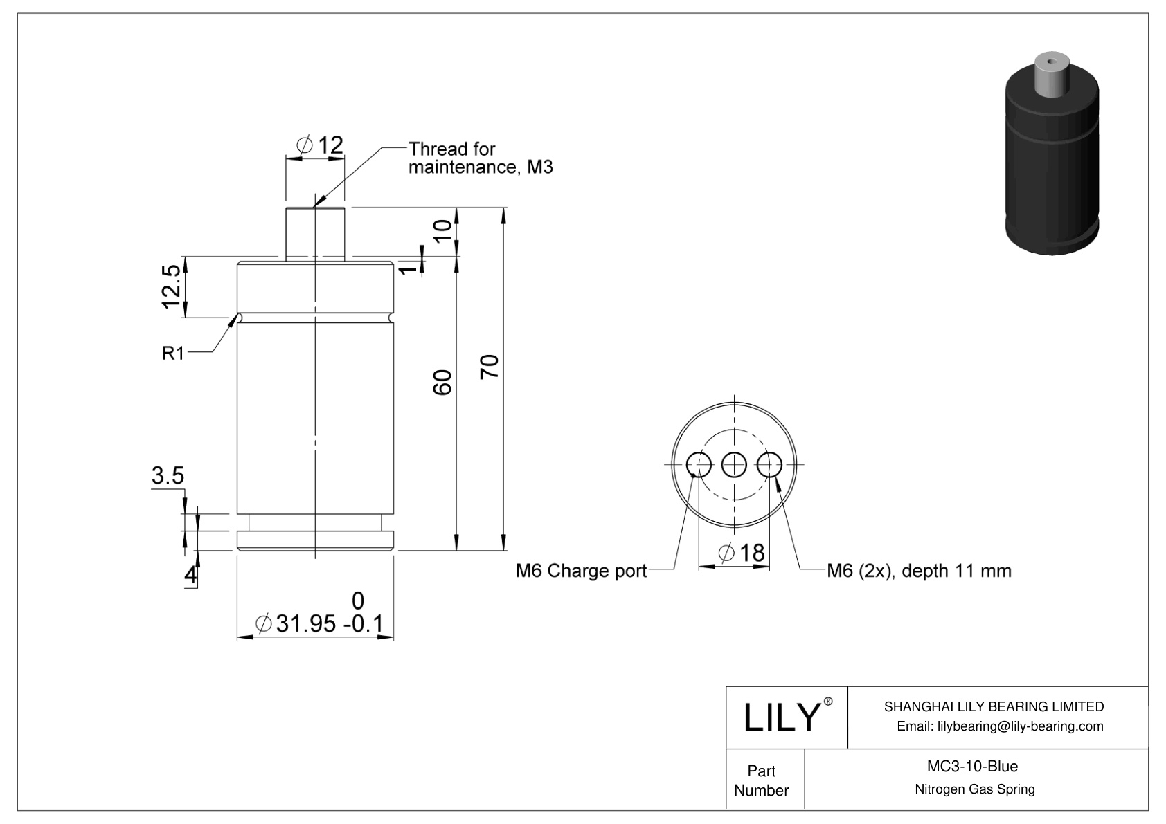 MC3-10-Blue M cad drawing