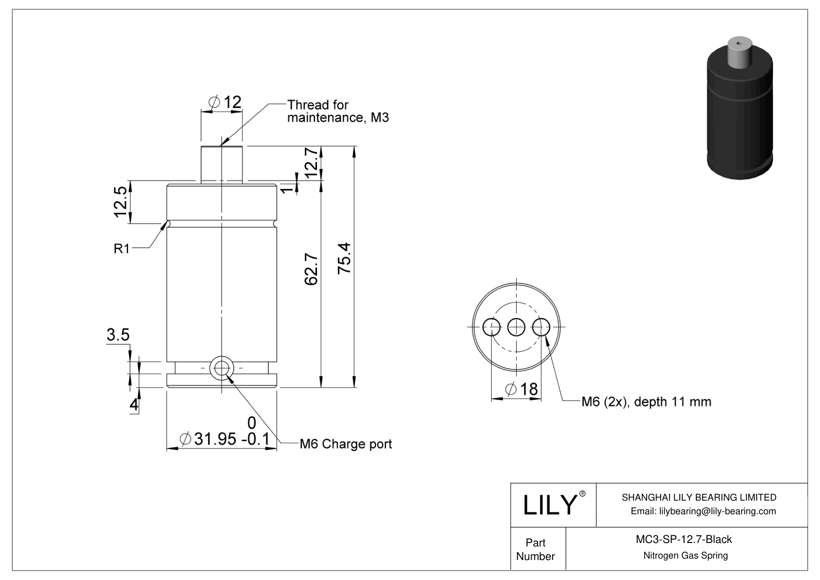 MC3-SP-12.7-Black M cad drawing