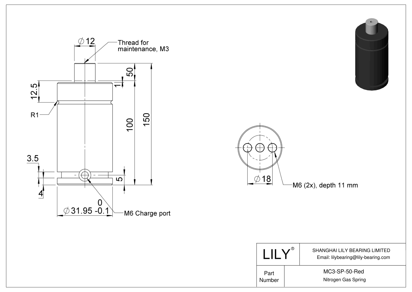 MC3-SP-50-Red M cad drawing