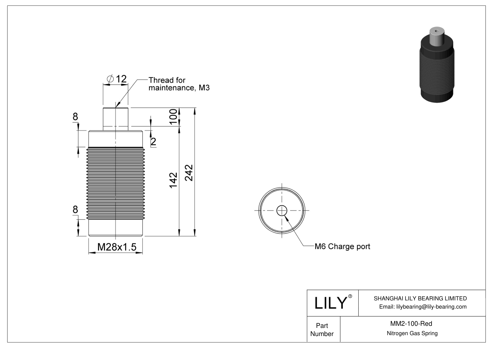 MM2-100-Red M cad drawing