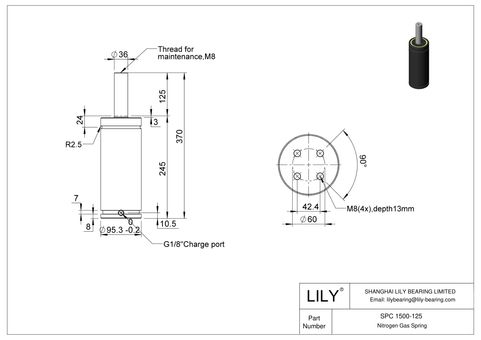 SPC 1500-125 SPC cad drawing