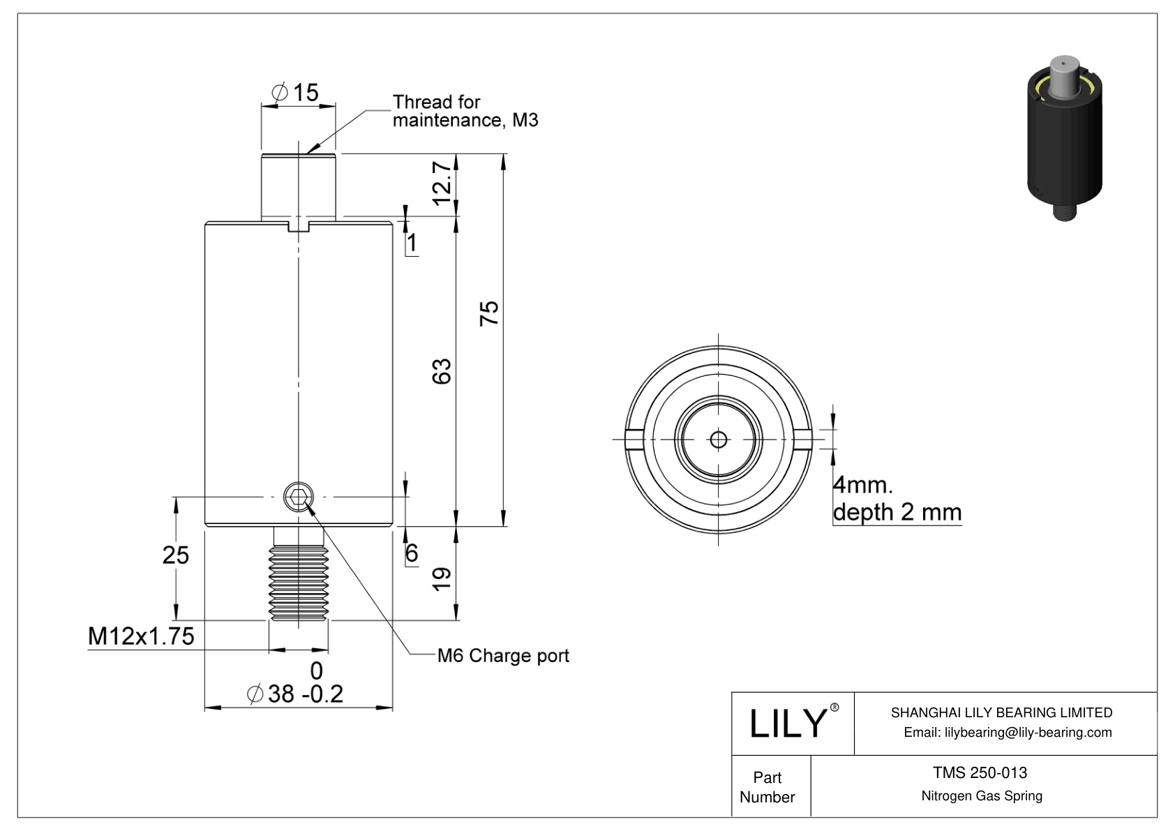 TMS 250-013 TMS cad drawing