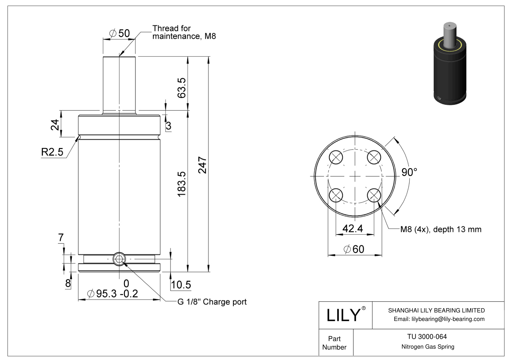 TU 3000-064 TU cad drawing