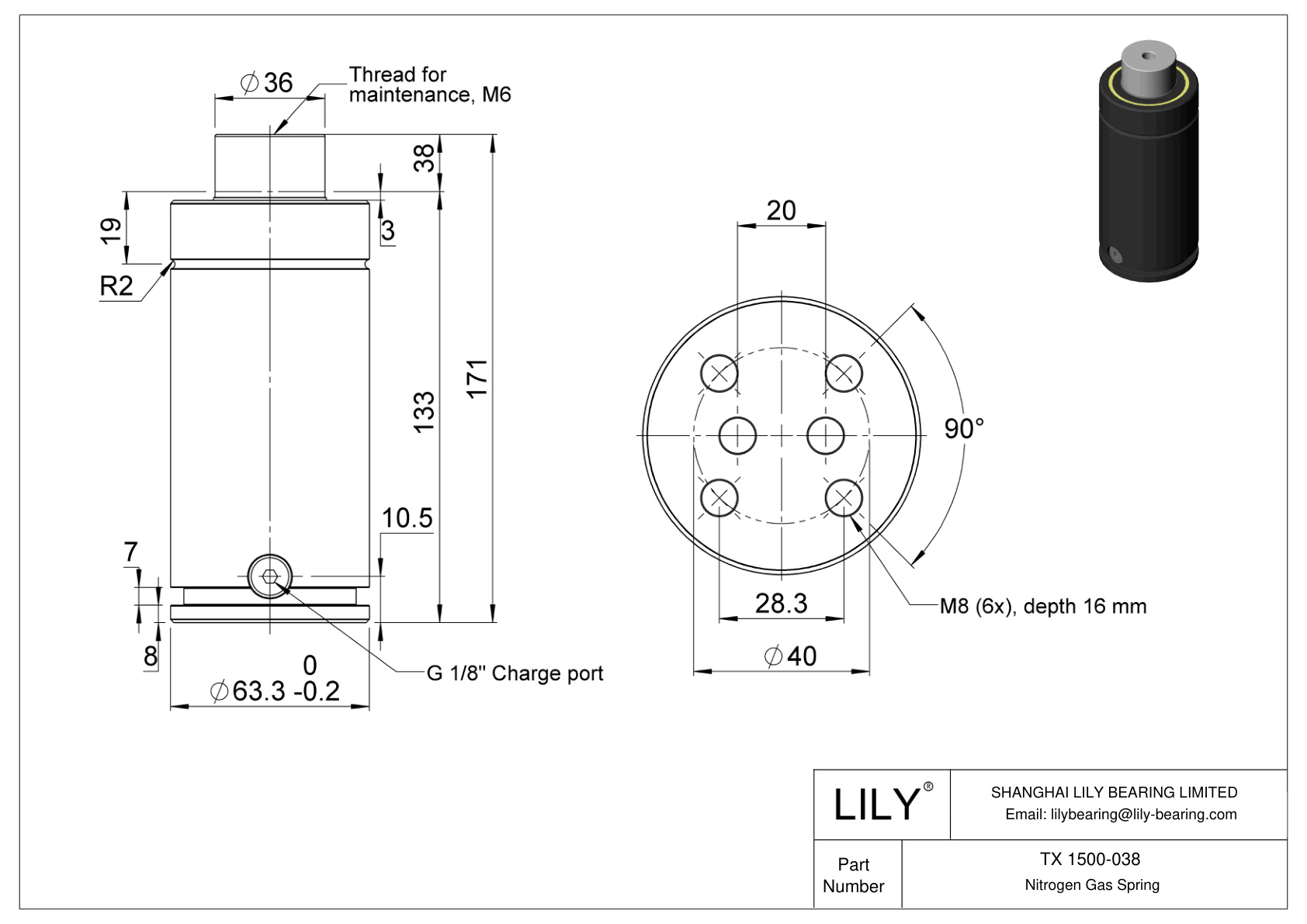 TX 1500-038 TX cad drawing