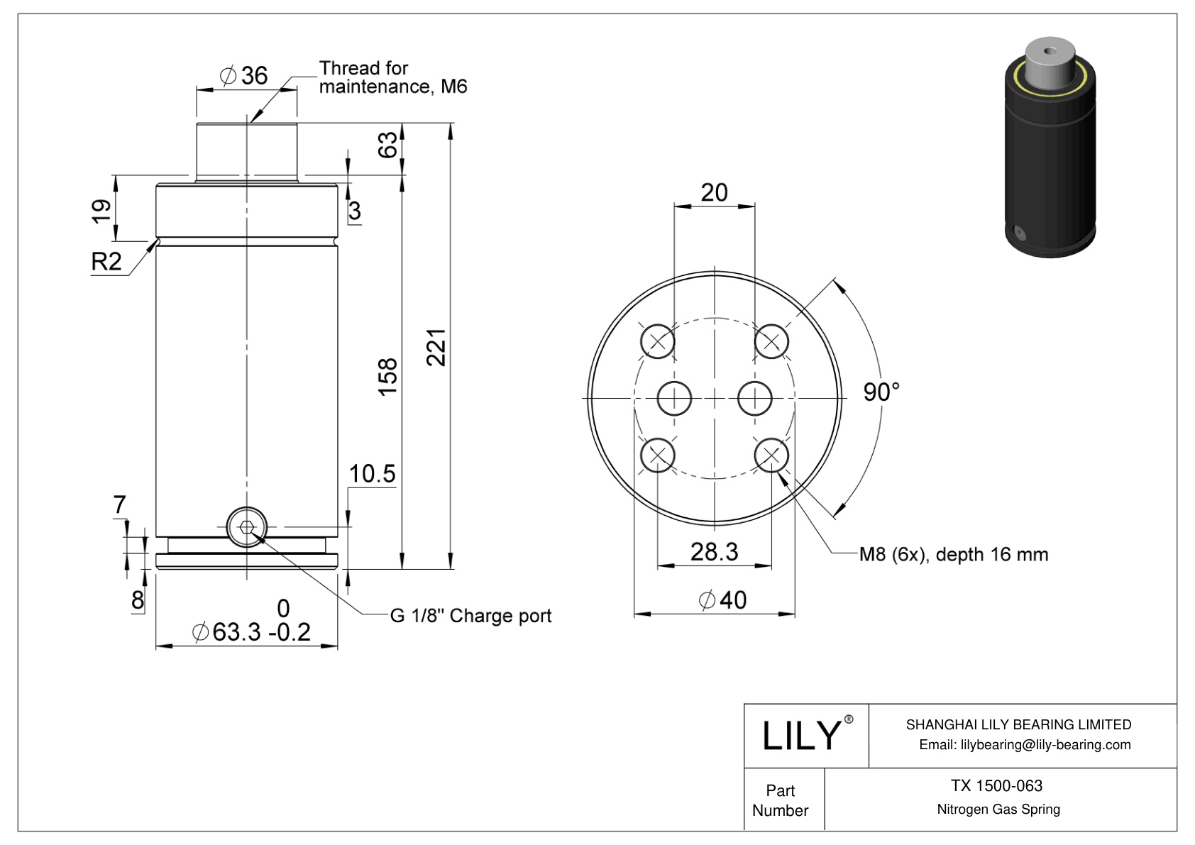 TX 1500-063 TX cad drawing