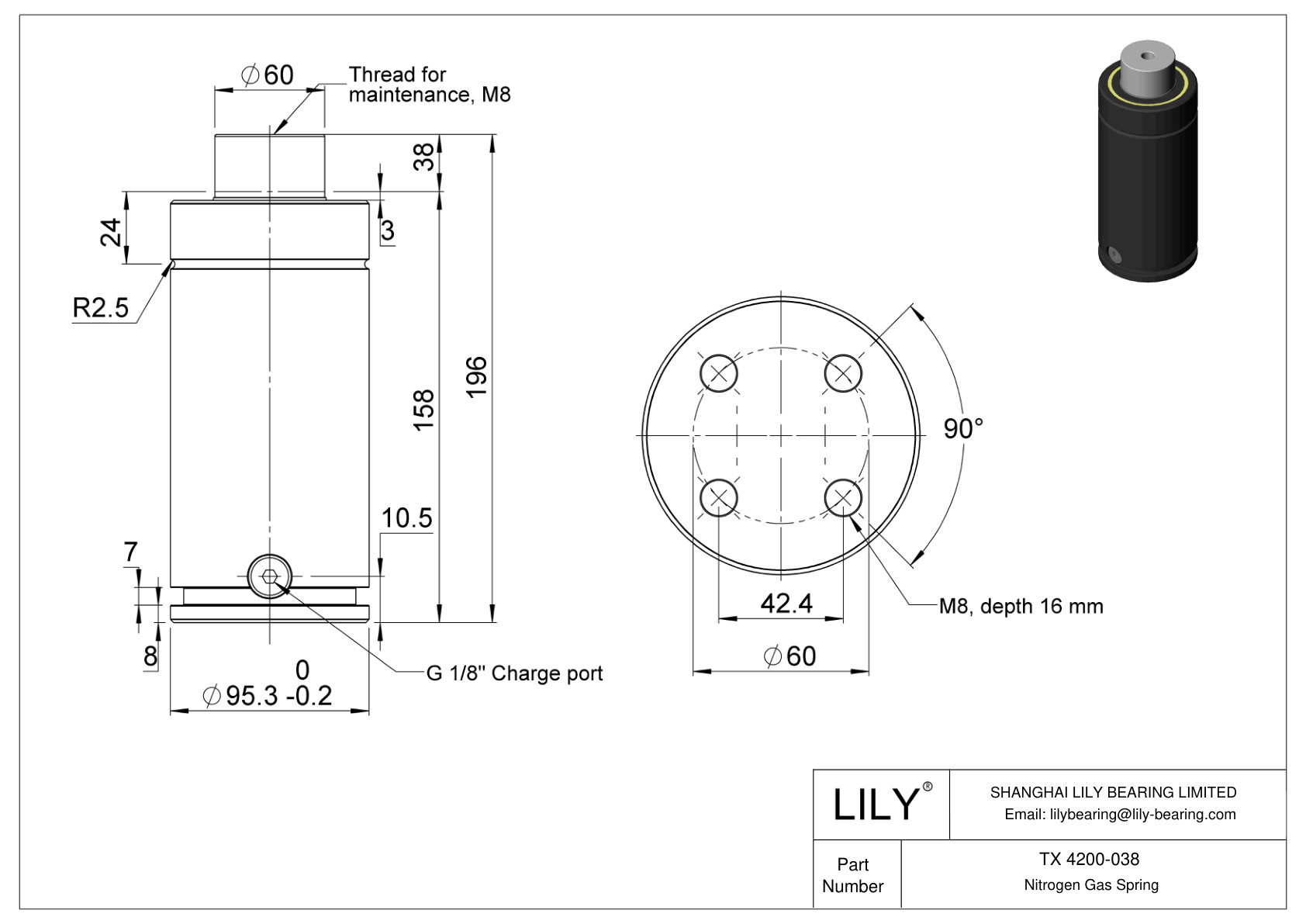 TX 4200-038 TX cad drawing