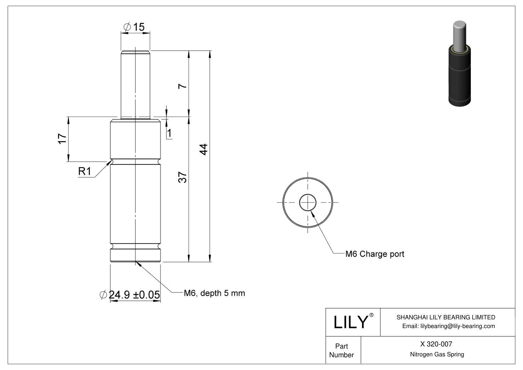 X 320-007 X cad drawing