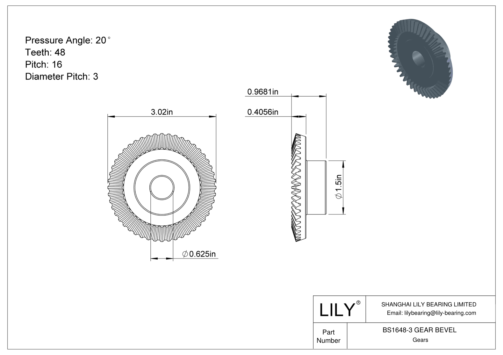 BS1648-3 GEAR BEVEL 锥齿轮 cad drawing