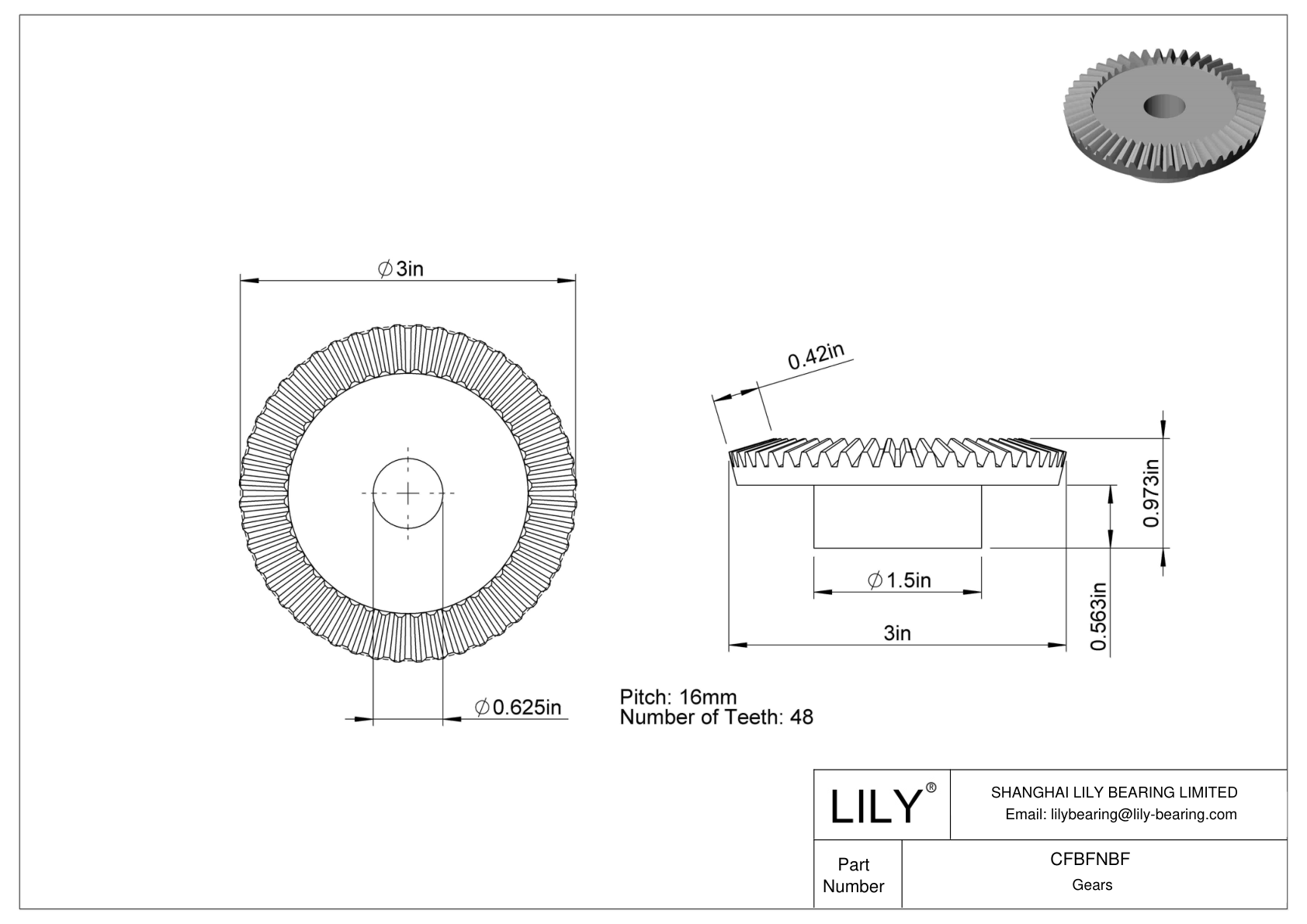 CFBFNBF Inch Gears cad drawing