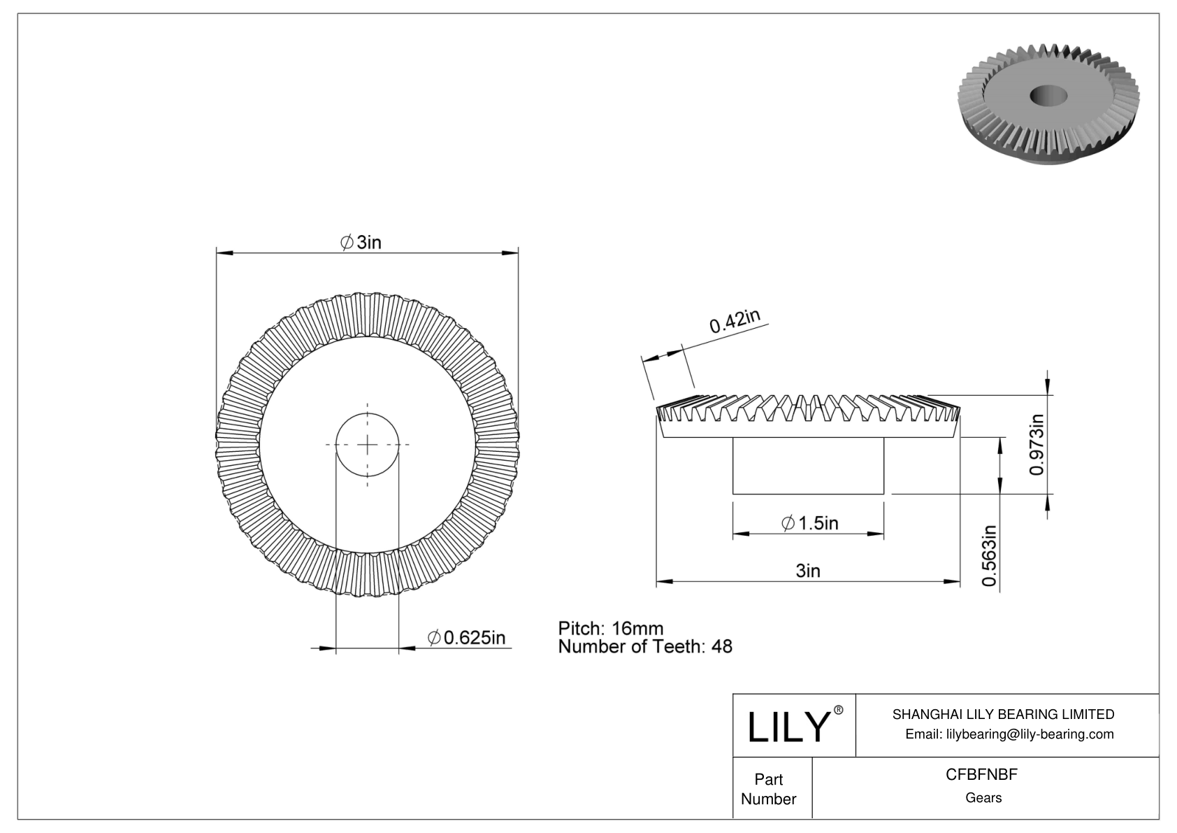 CFBFNBF 英制齿轮 cad drawing