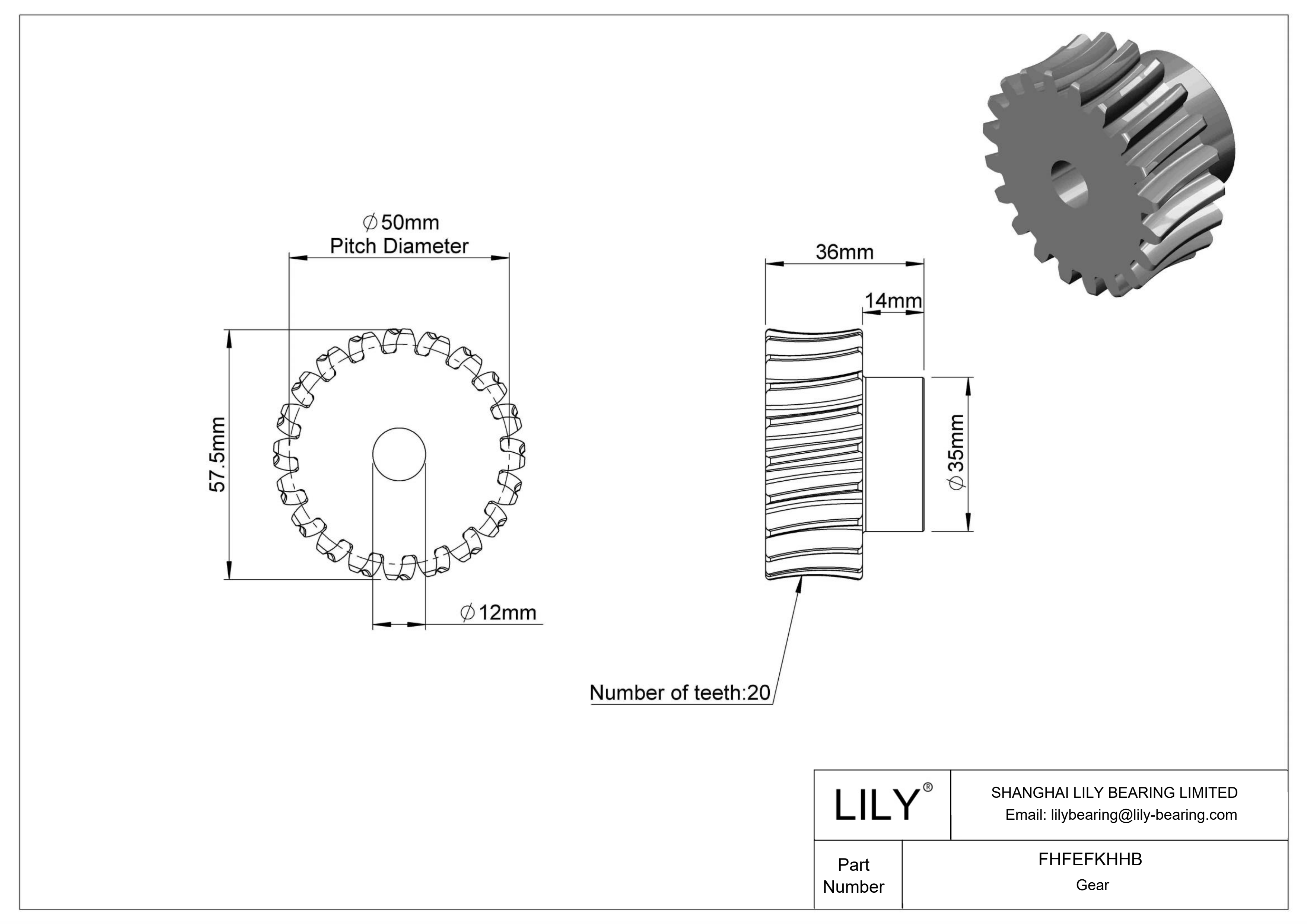 FHFEFKHHB 公制蜗轮 cad drawing