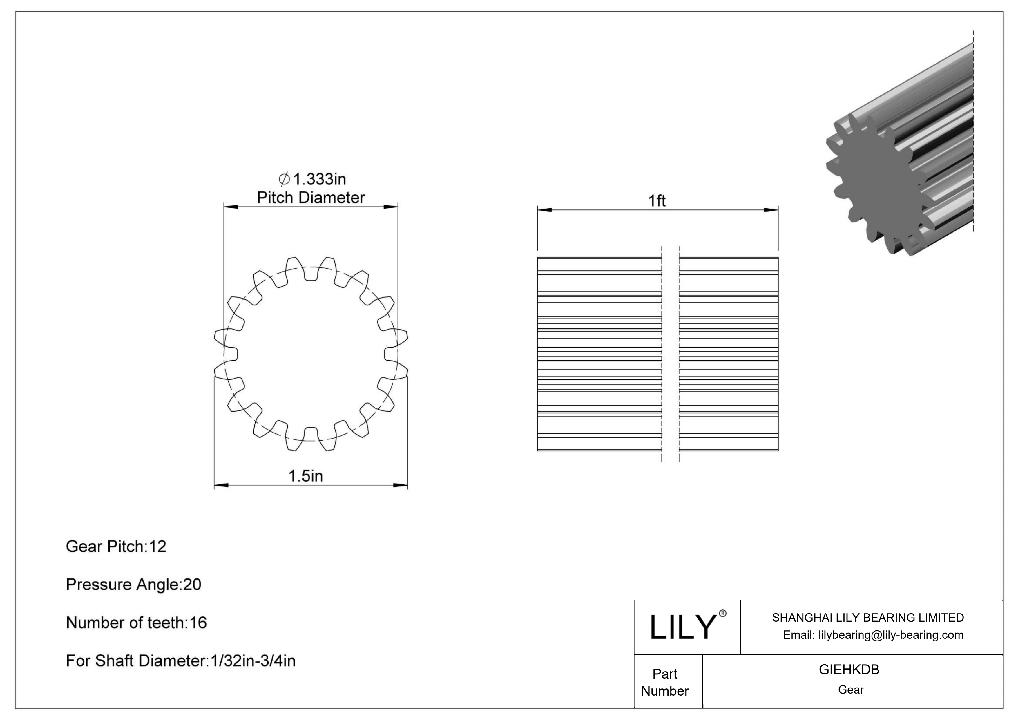 GIEHKDB 齿轮杆托架 cad drawing