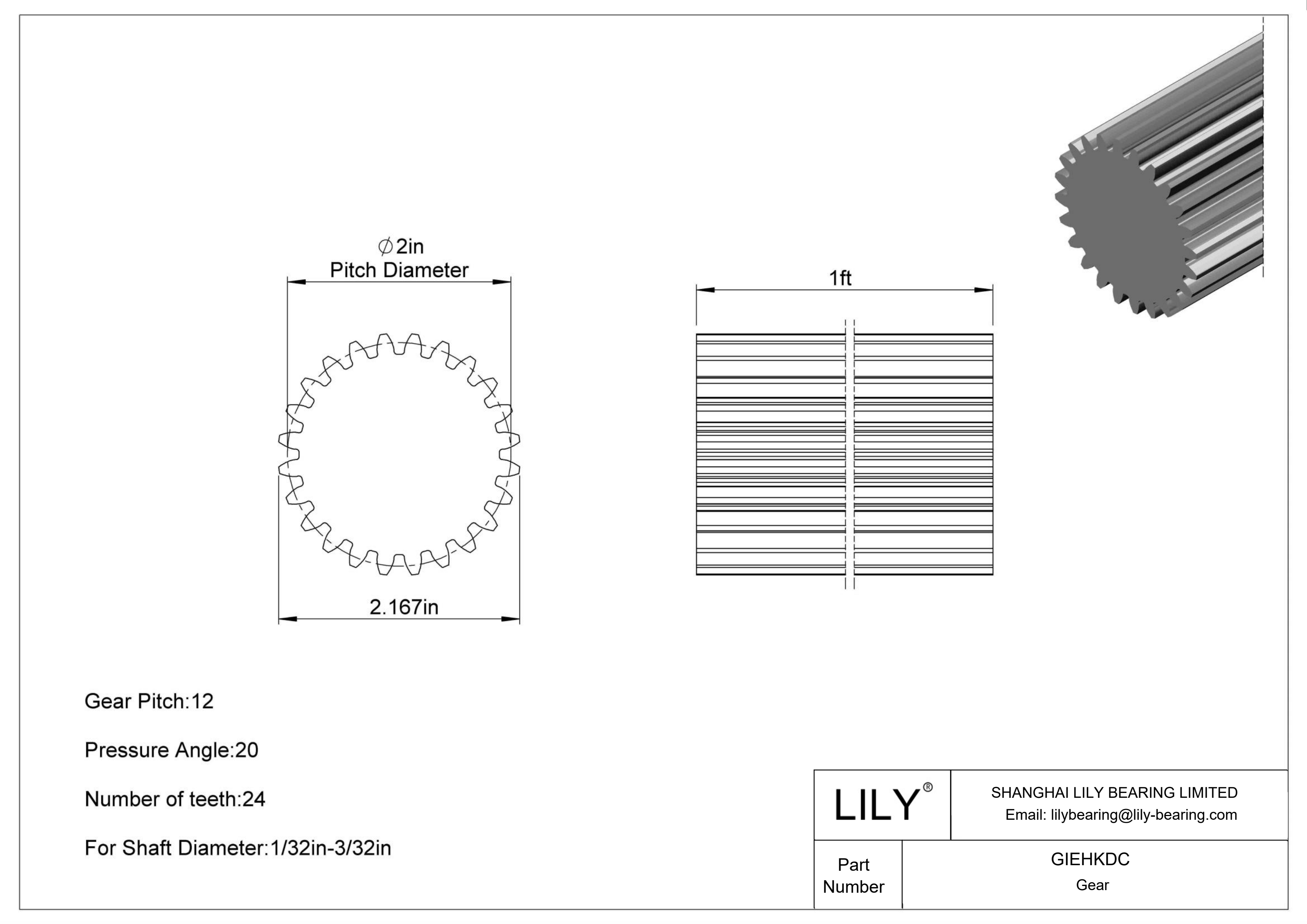 GIEHKDC 齿轮杆托架 cad drawing