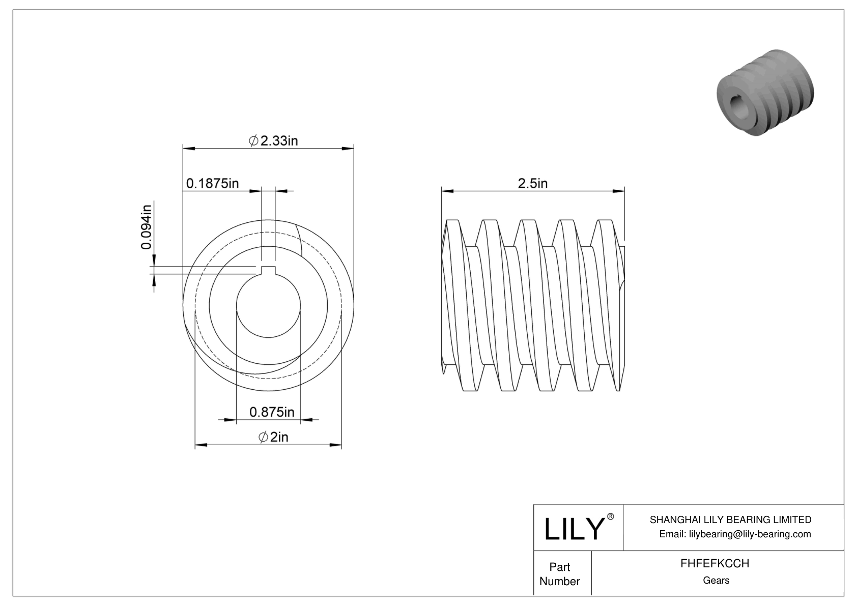 FHFEFKCCH Inch Worms cad drawing