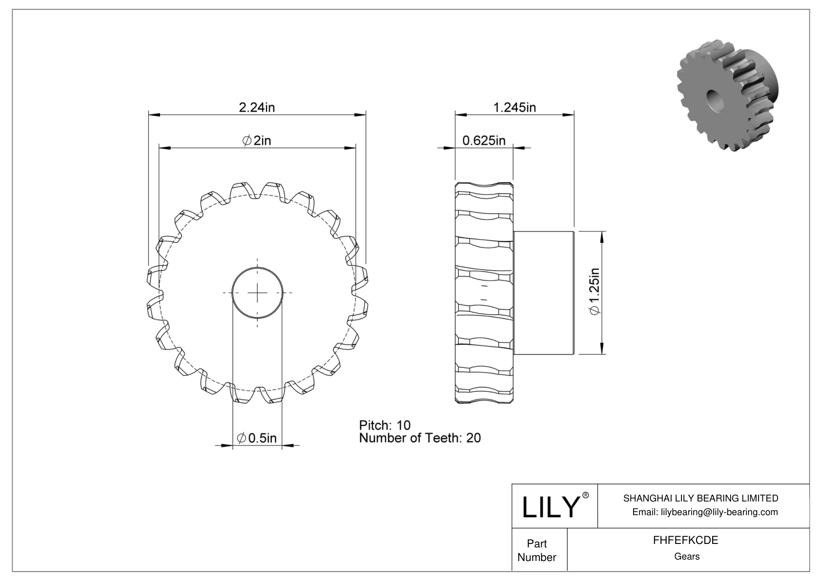 FHFEFKCDE Inch Worm Gears cad drawing