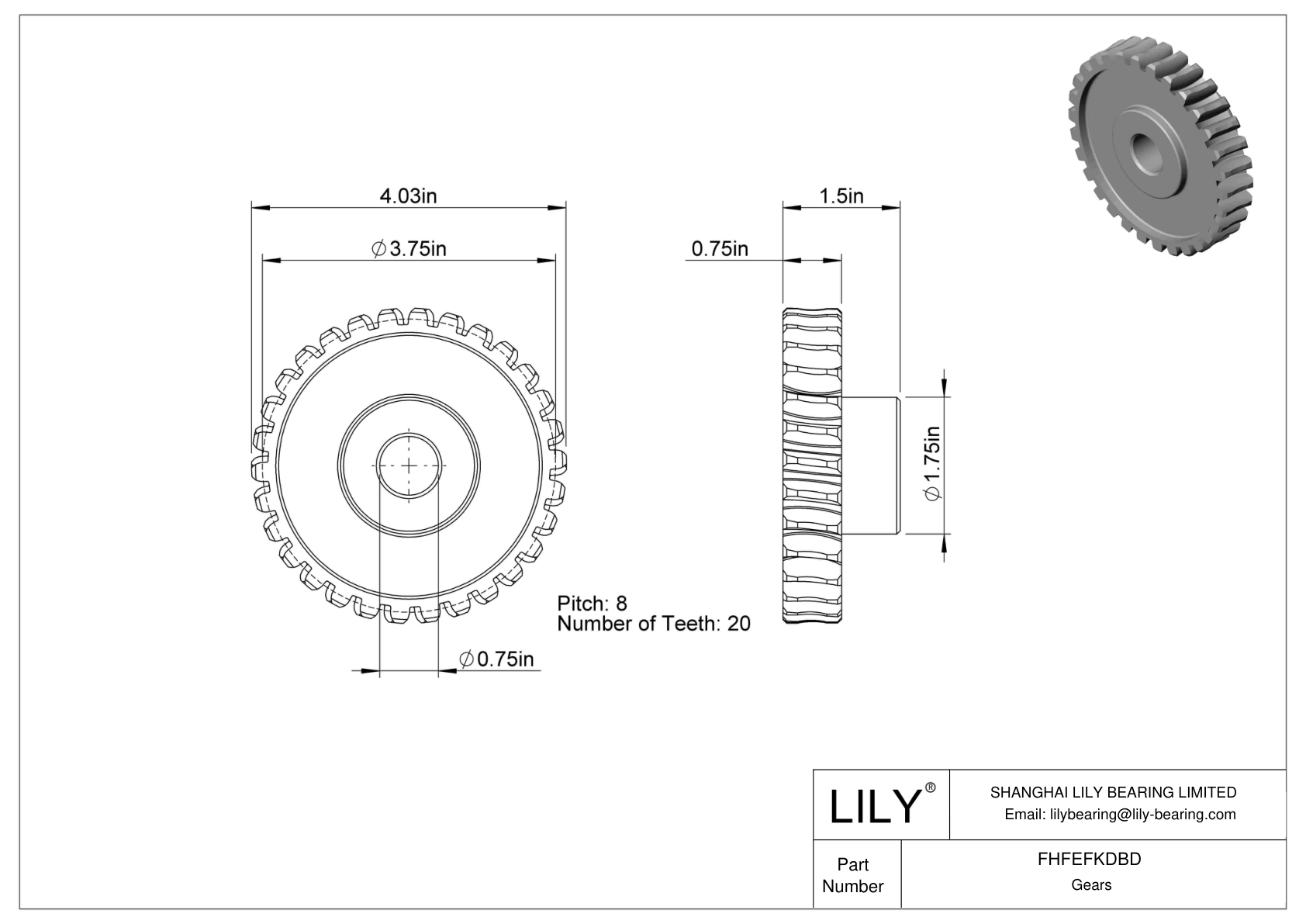 FHFEFKDBD Inch Worm Gears cad drawing