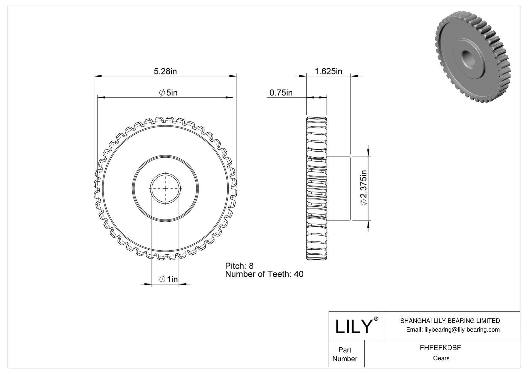 FHFEFKDBF Inch Worm Gears cad drawing