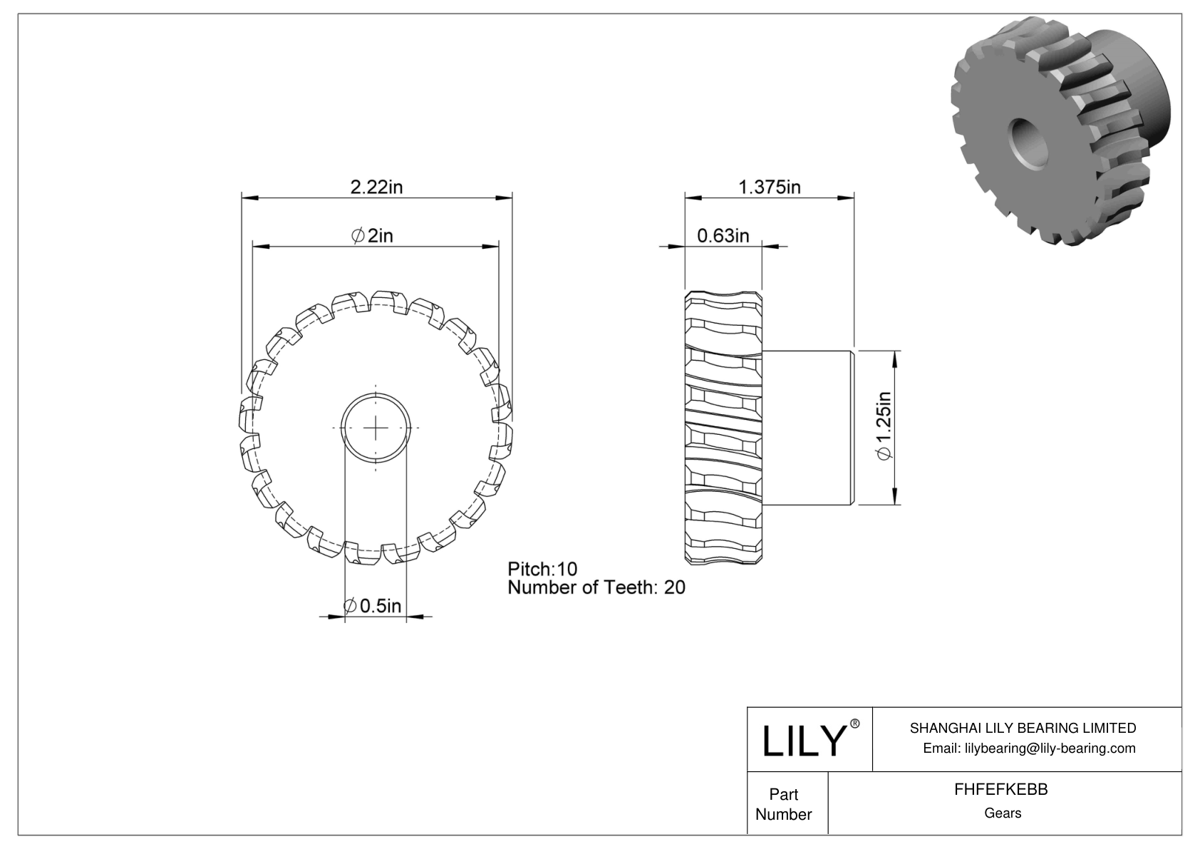 FHFEFKEBB Inch Worm Gears cad drawing