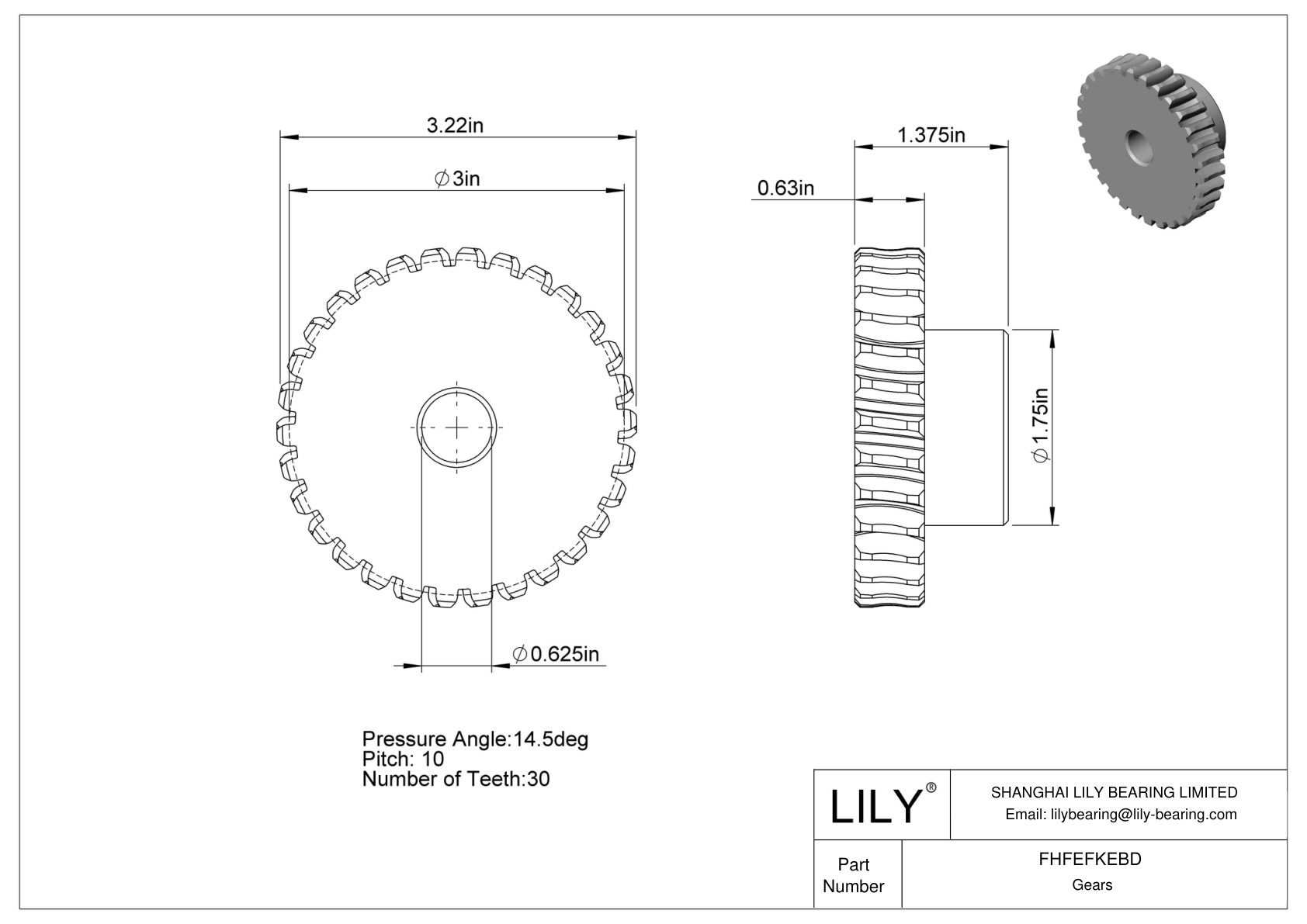 FHFEFKEBD Inch Worm Gears cad drawing