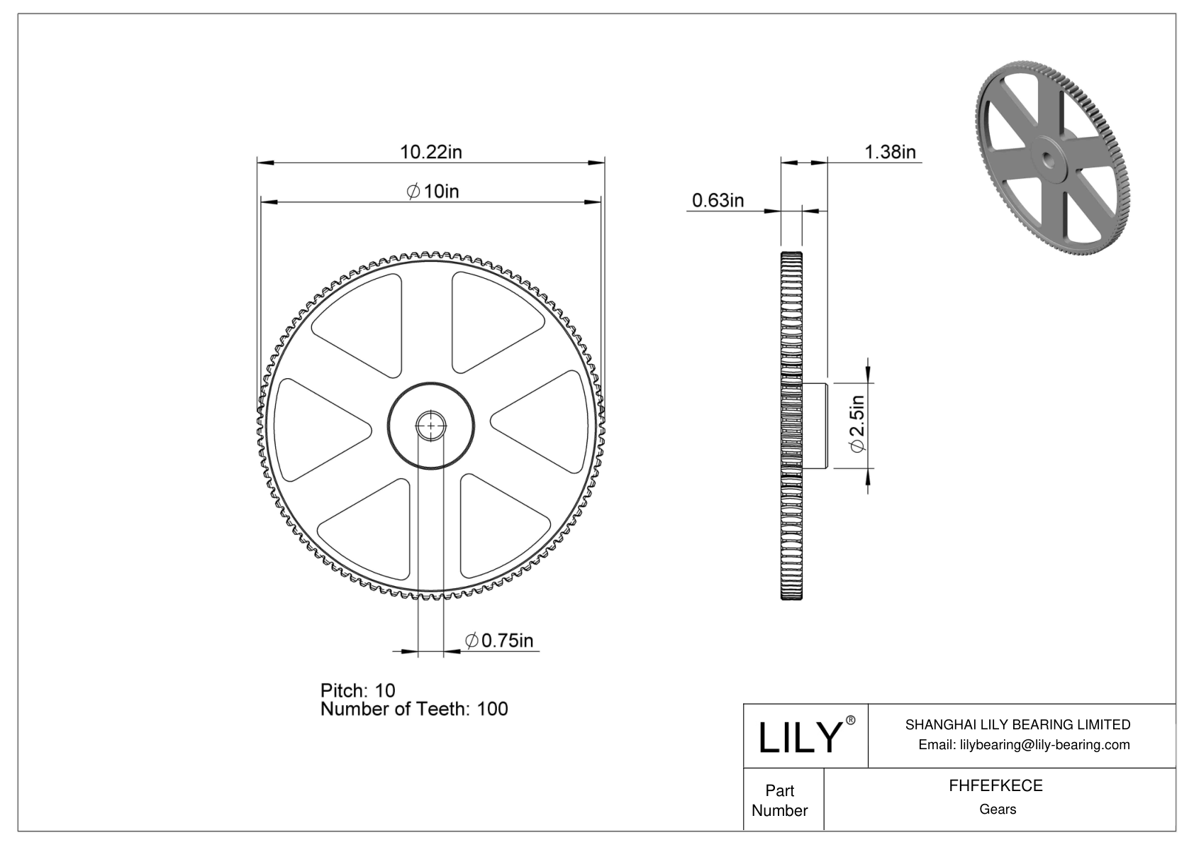 FHFEFKECE 英制蜗轮 cad drawing