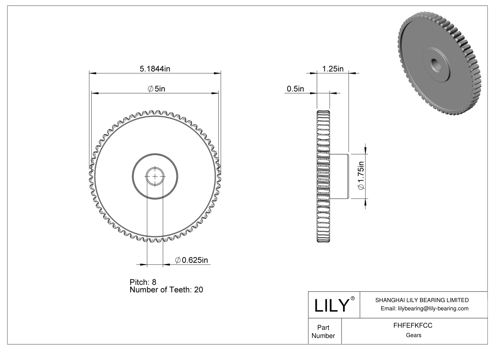 FHFEFKFCC Inch Worm Gears cad drawing