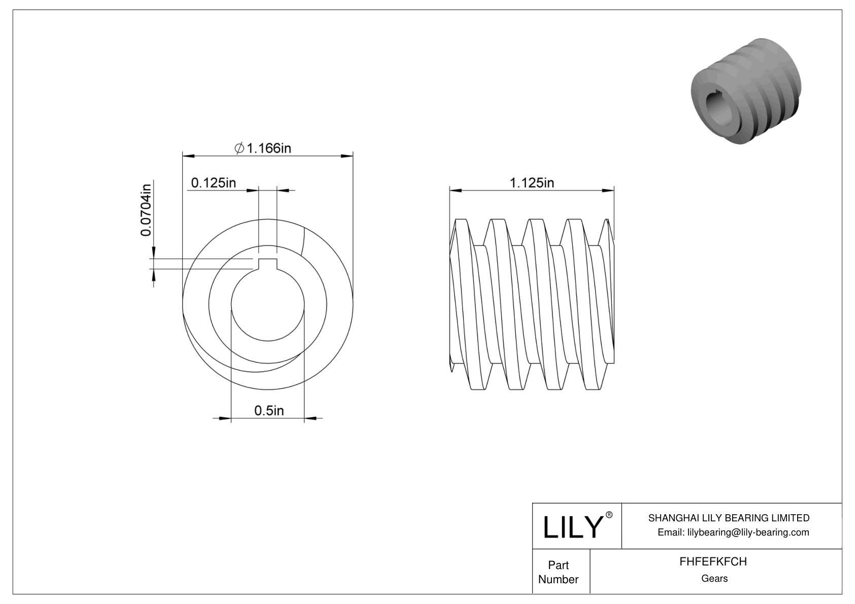 FHFEFKFCH Inch Worms cad drawing