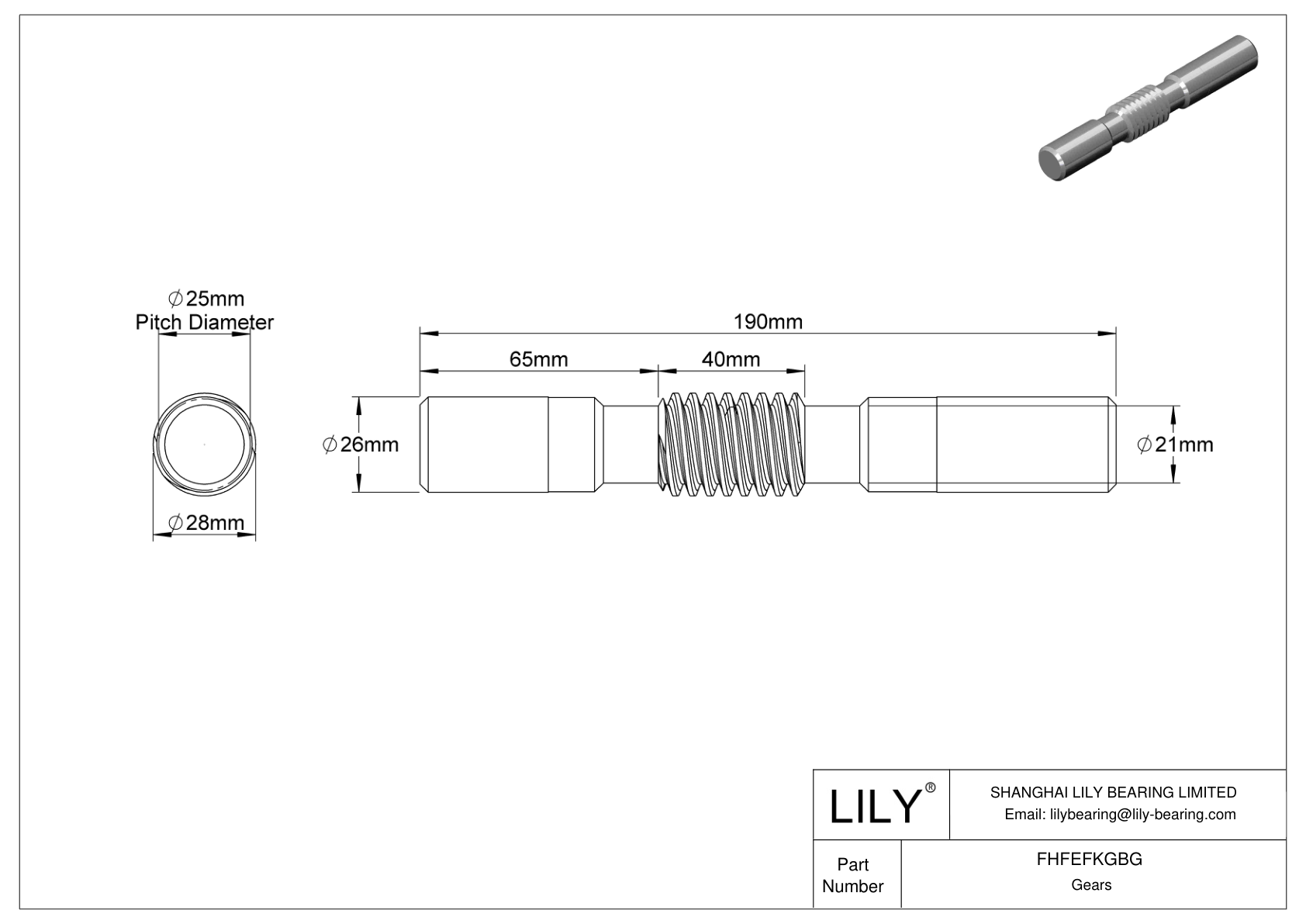 FHFEFKGBG 公制轴装蜗杆 cad drawing