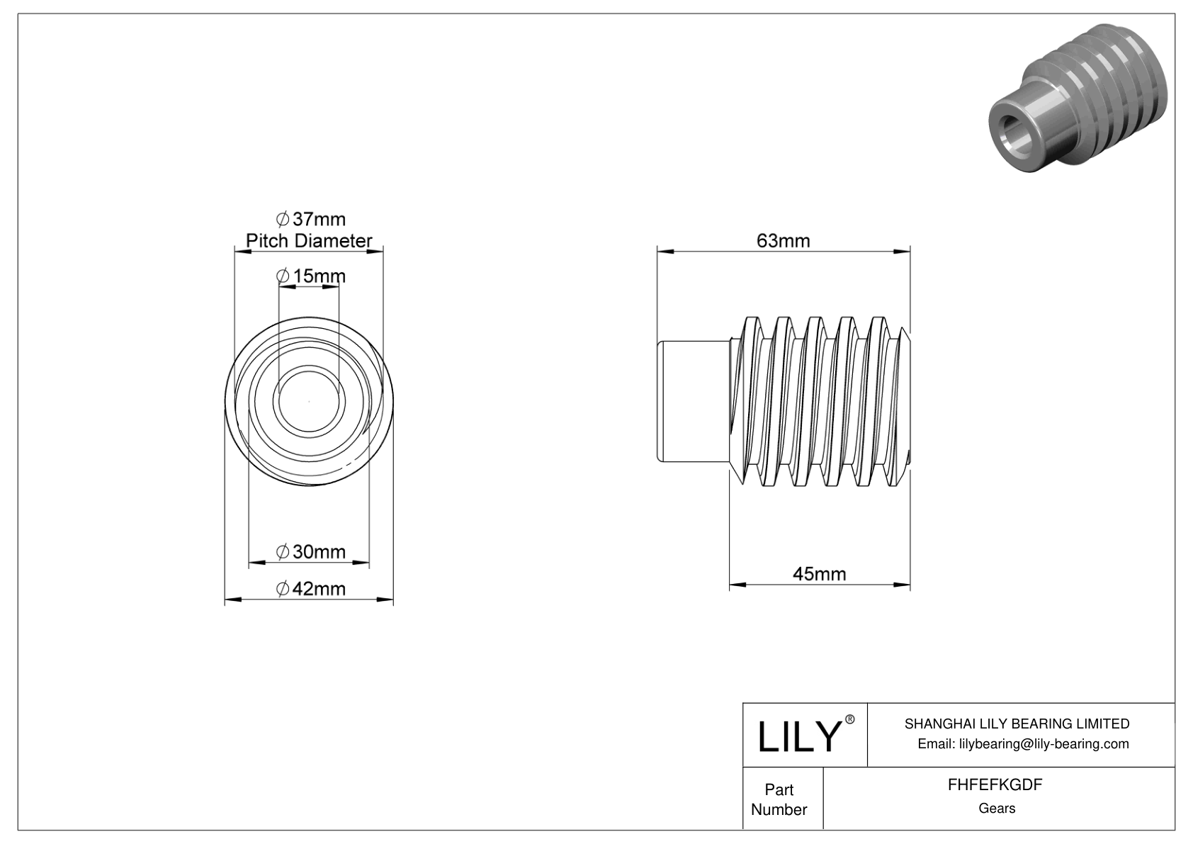 FHFEFKGDF 公制蠕虫 cad drawing