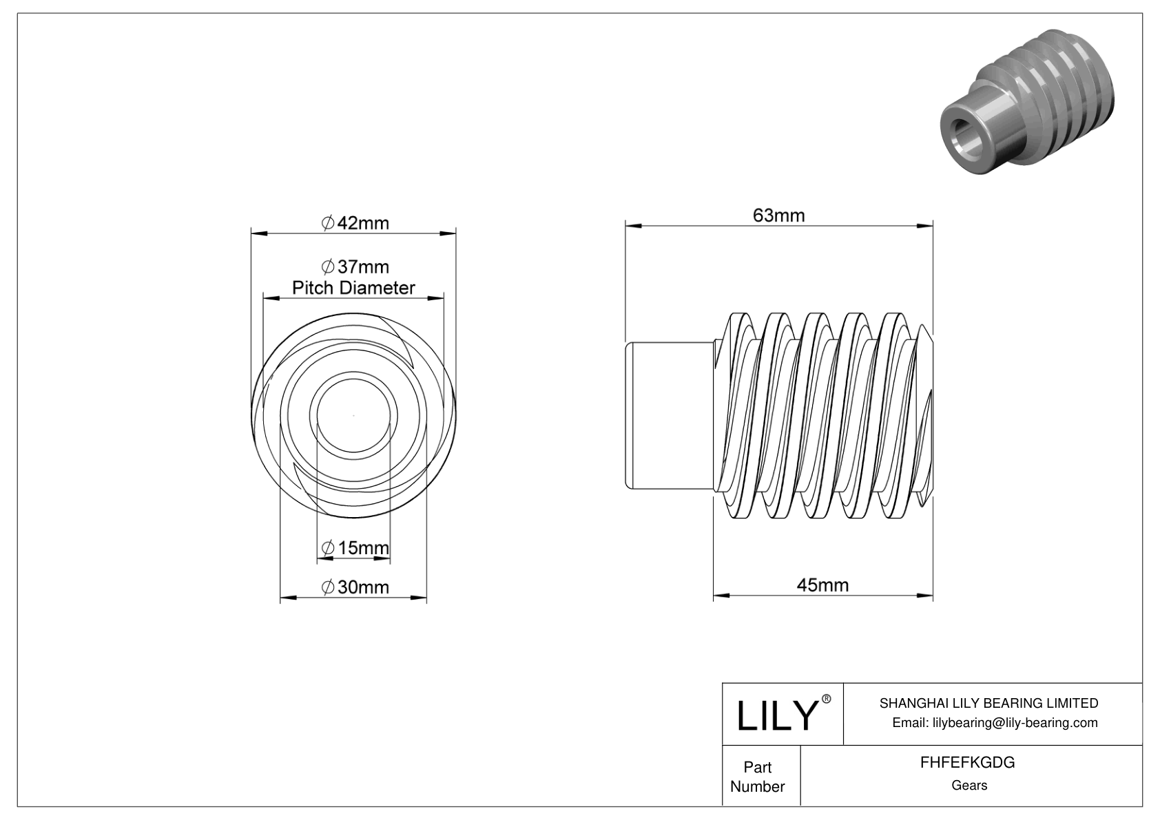 FHFEFKGDG 公制蠕虫 cad drawing