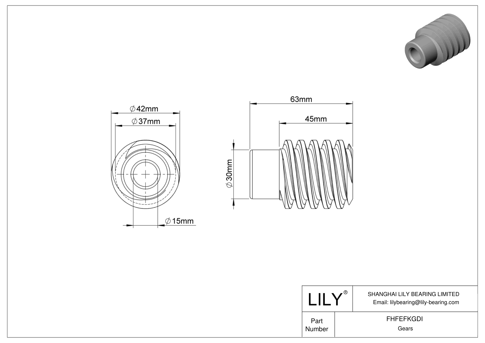 FHFEFKGDI 公制蠕虫 cad drawing