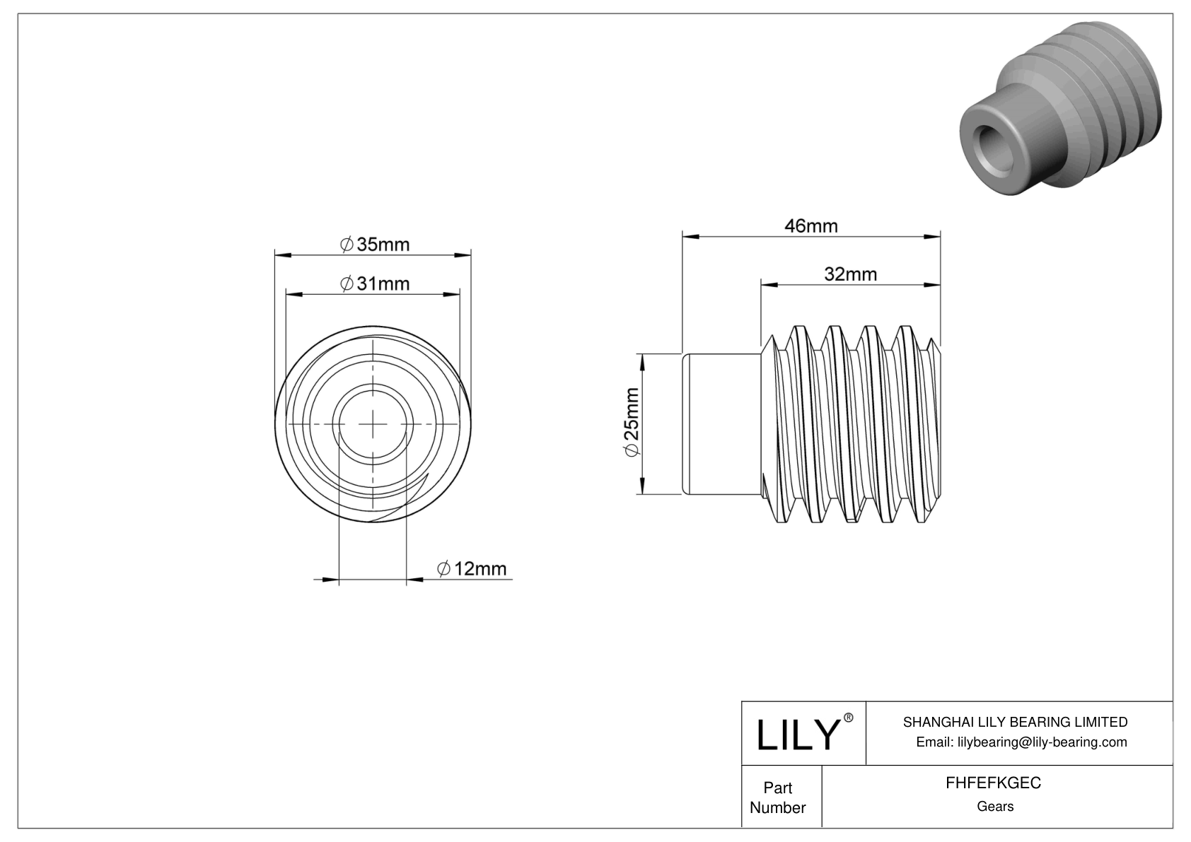 FHFEFKGEC Gusanos métricos cad drawing