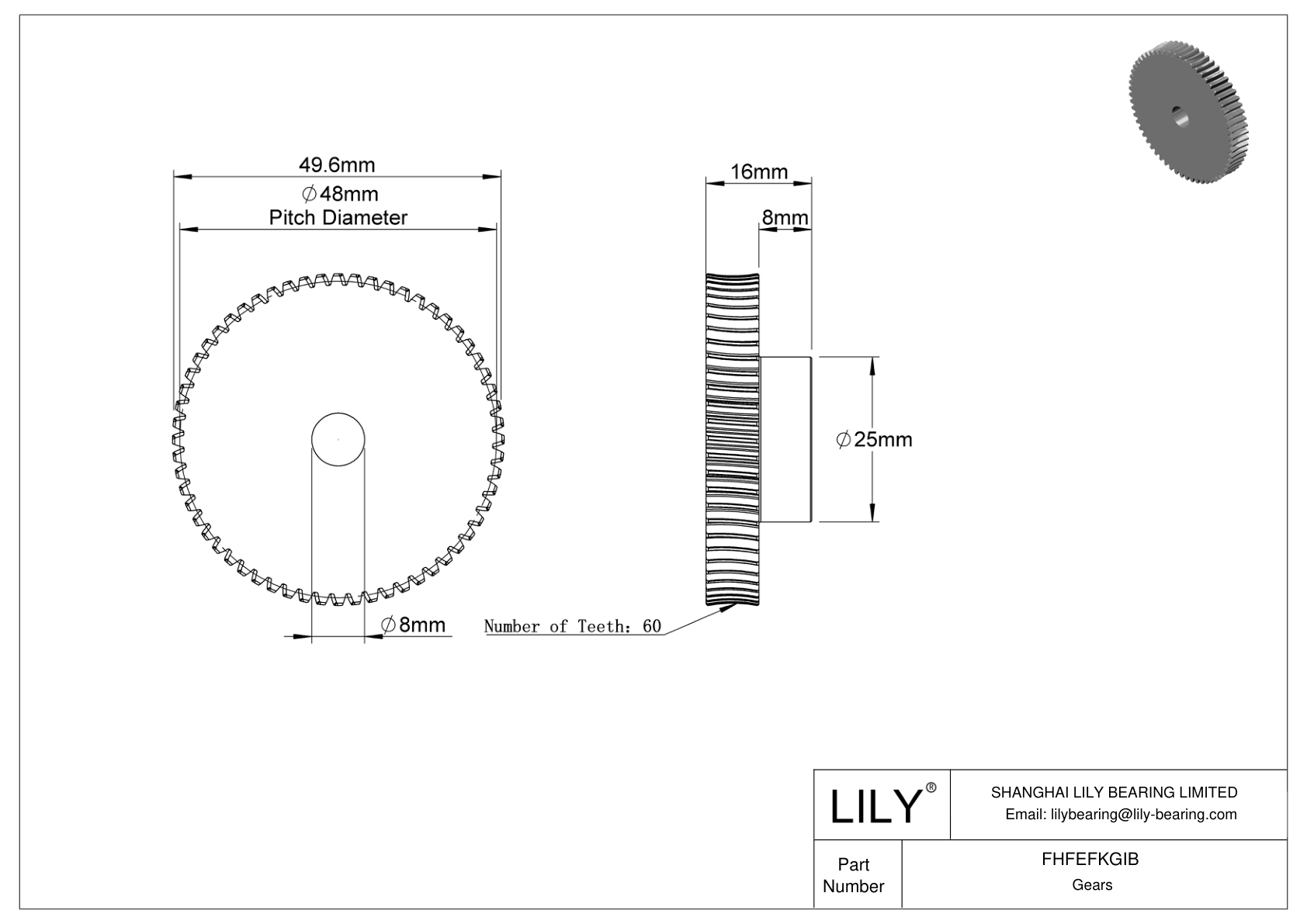 FHFEFKGIB Metric Worm Gears cad drawing