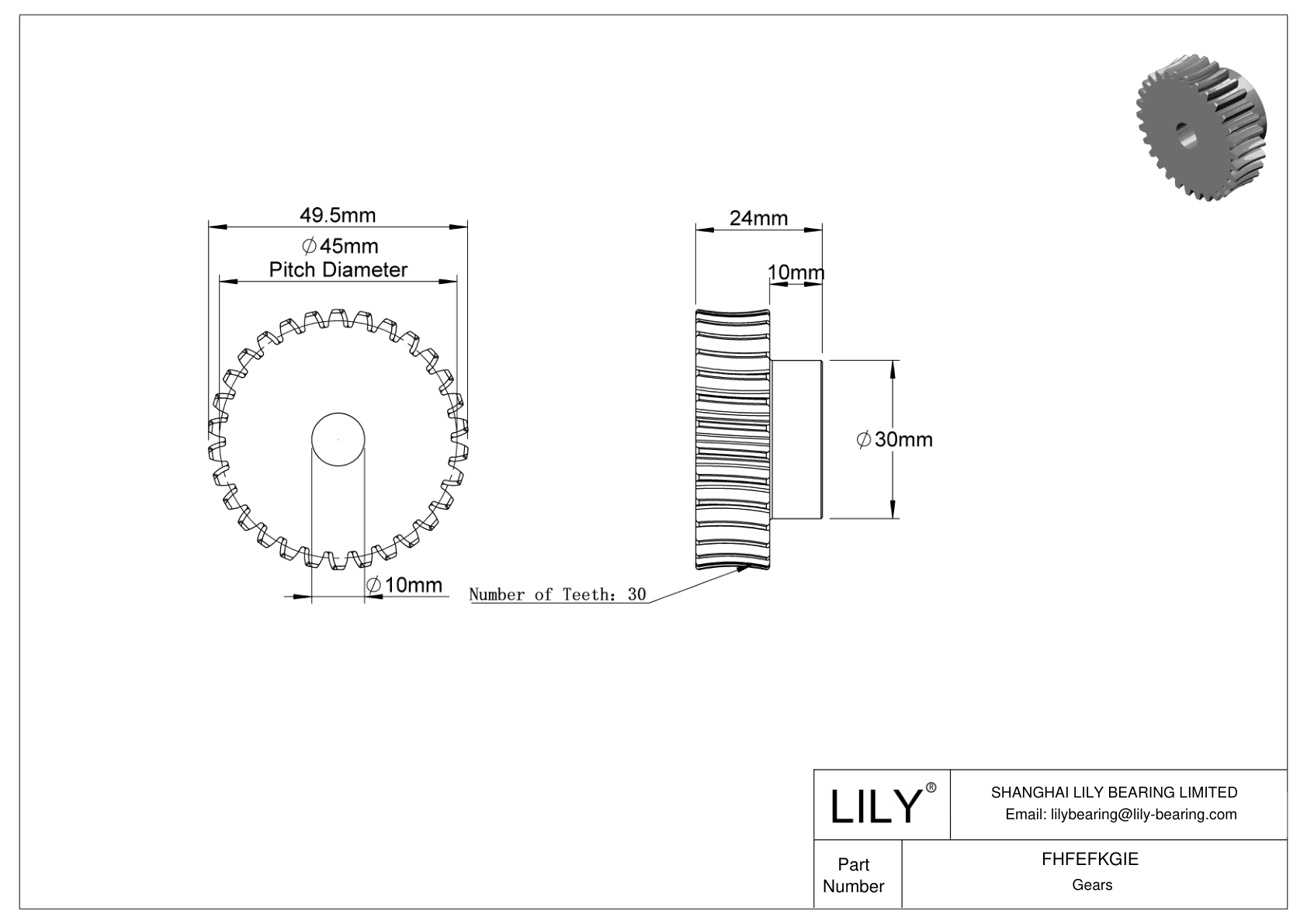 FHFEFKGIE 公制蜗轮 cad drawing