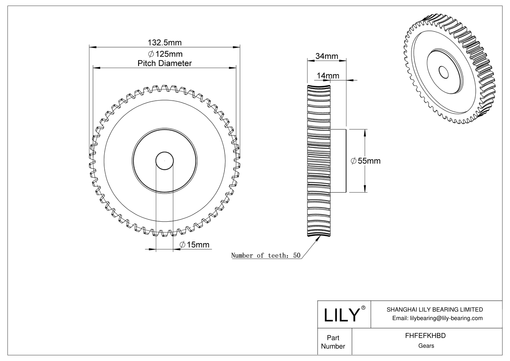 FHFEFKHBD 公制蜗轮 cad drawing