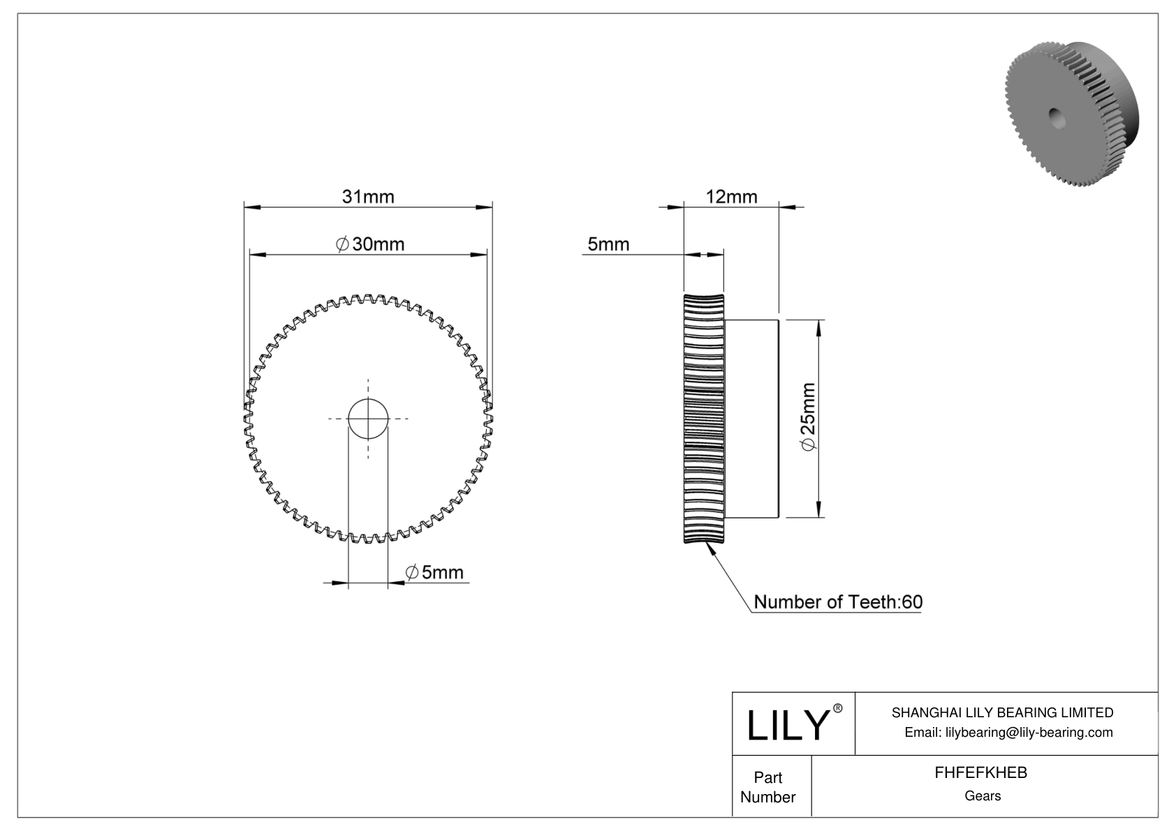 FHFEFKHEB 公制蜗轮 cad drawing