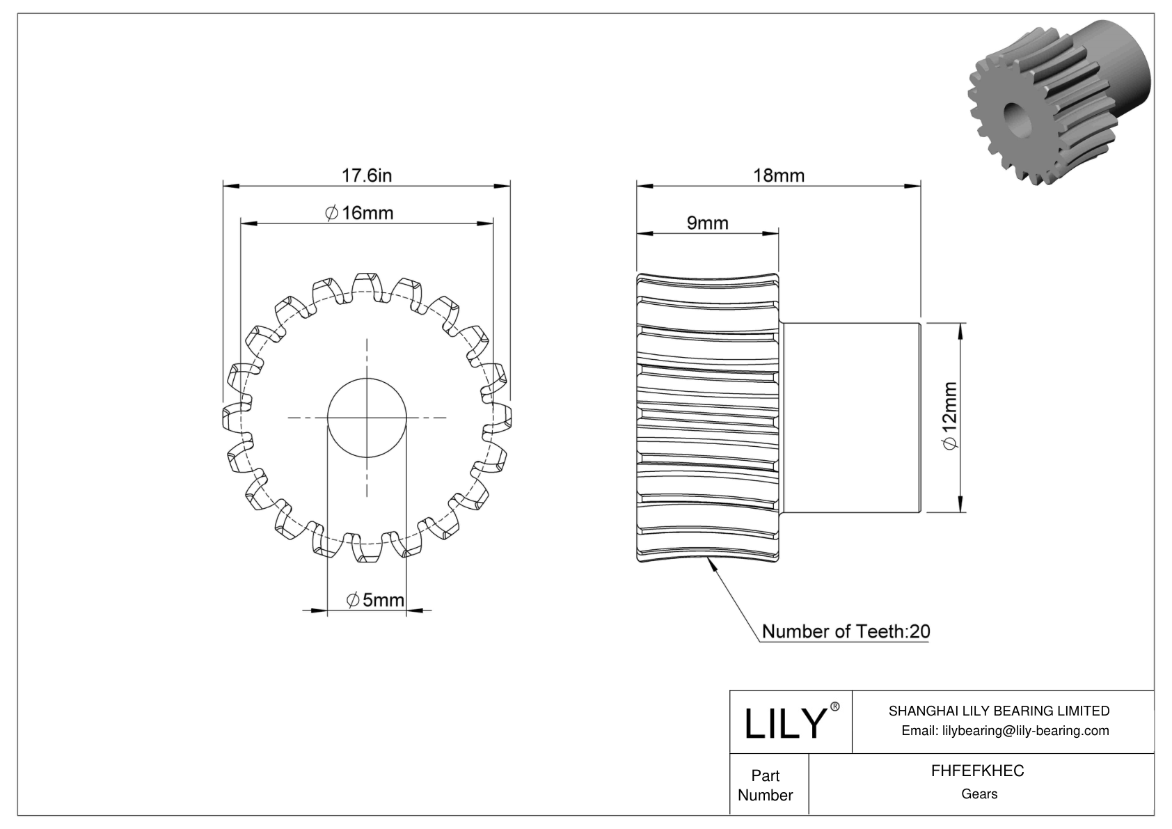 FHFEFKHEC Tornillos sinfín métricos cad drawing