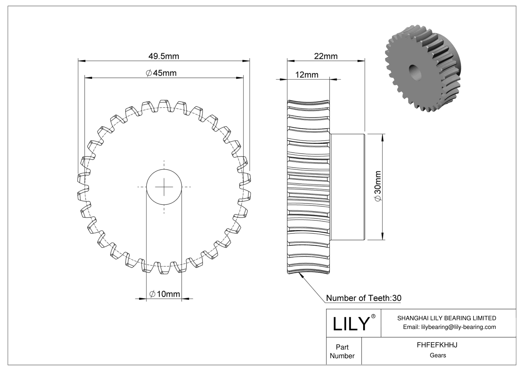 FHFEFKHHJ 公制蜗轮 cad drawing