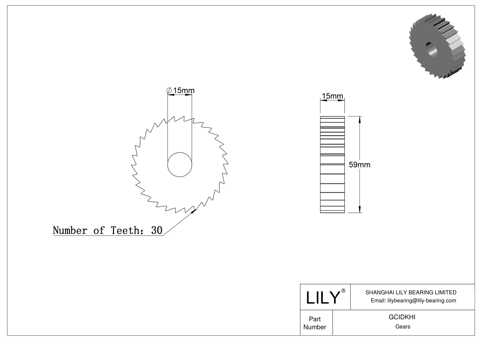 GCIDKHI Gears cad drawing