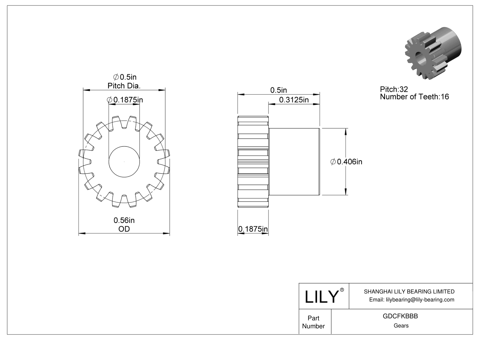 GDCFKBBB Engranajes metálicos - Ángulo de presión de 14 1/2 cad drawing